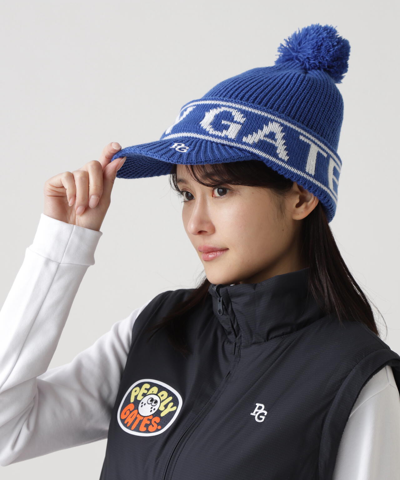 つば付きニットワッチ (UNISEX)