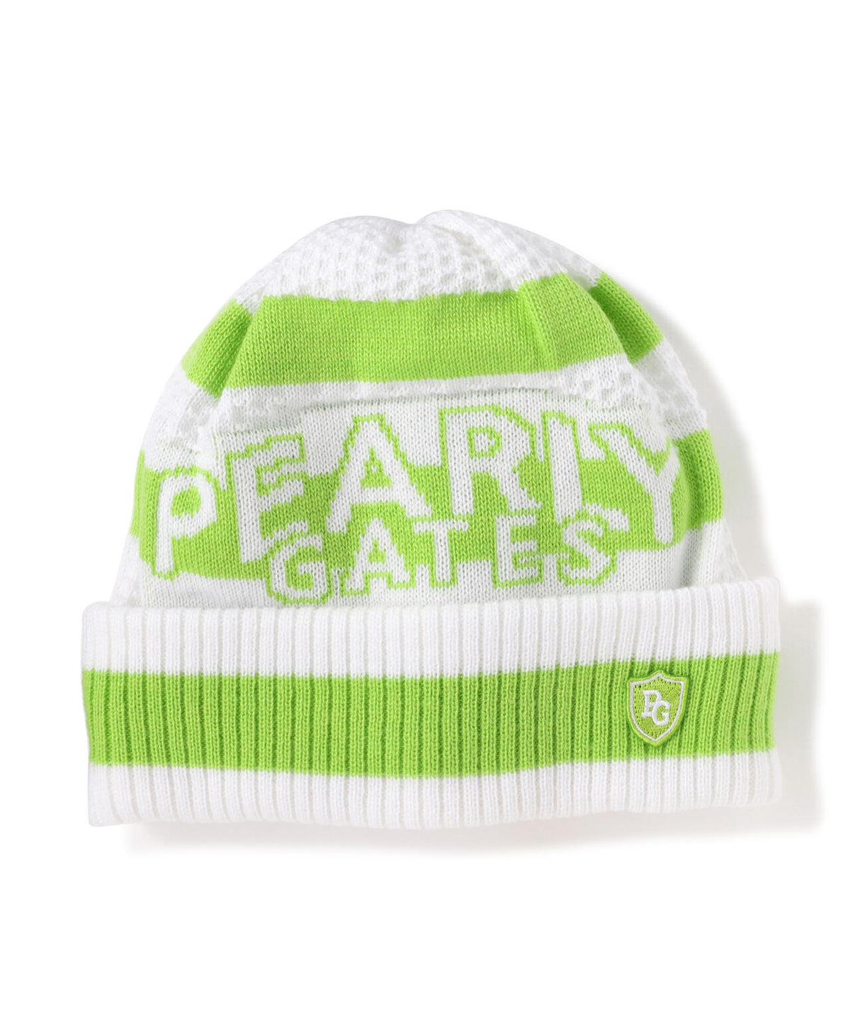 ボーダー柄ロゴニットワッチ (UNISEX) | PEARLY GATES（パーリーゲイツ 