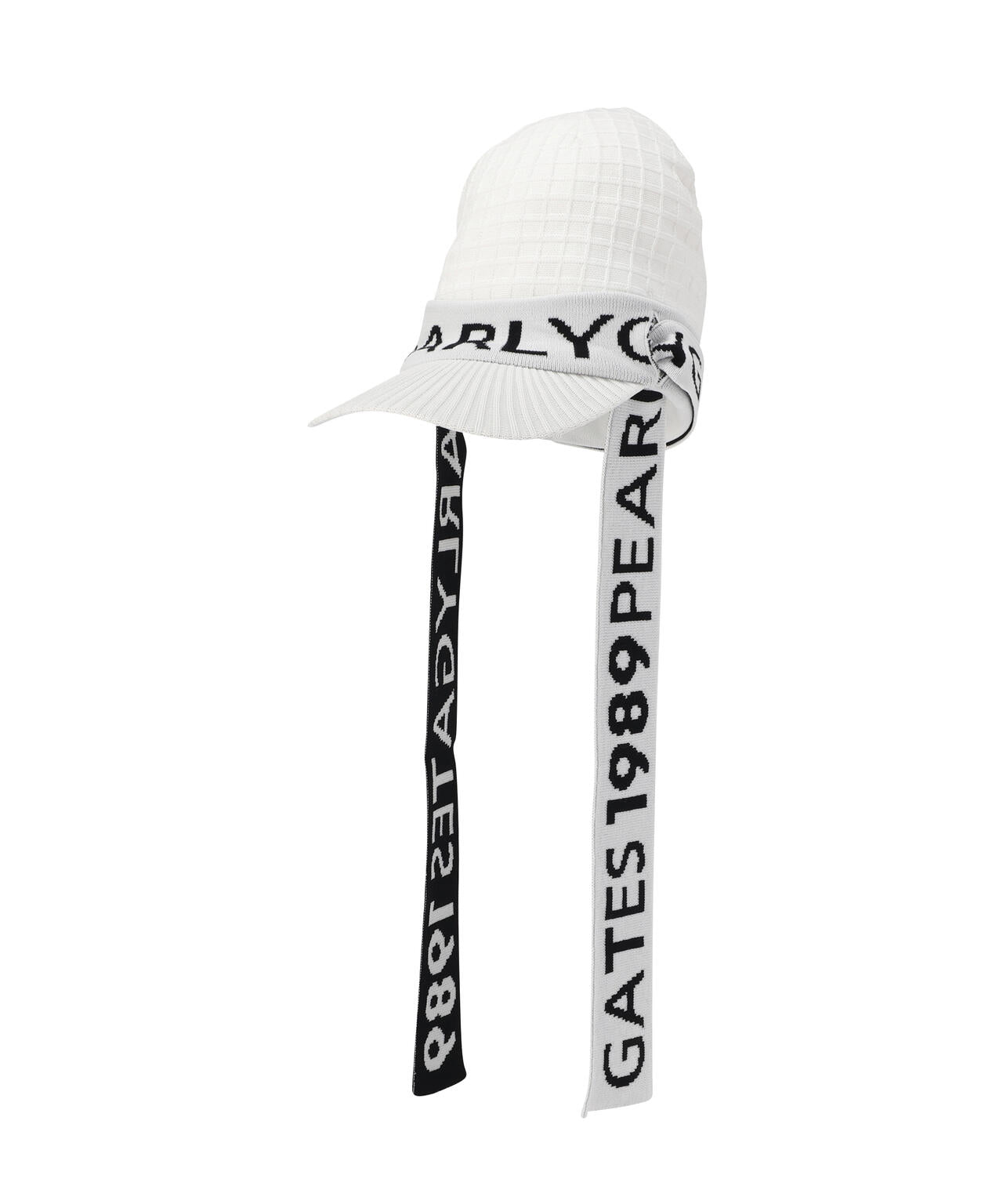 ロゴマフラーつきつば付きニットワッチ (UNISEX)