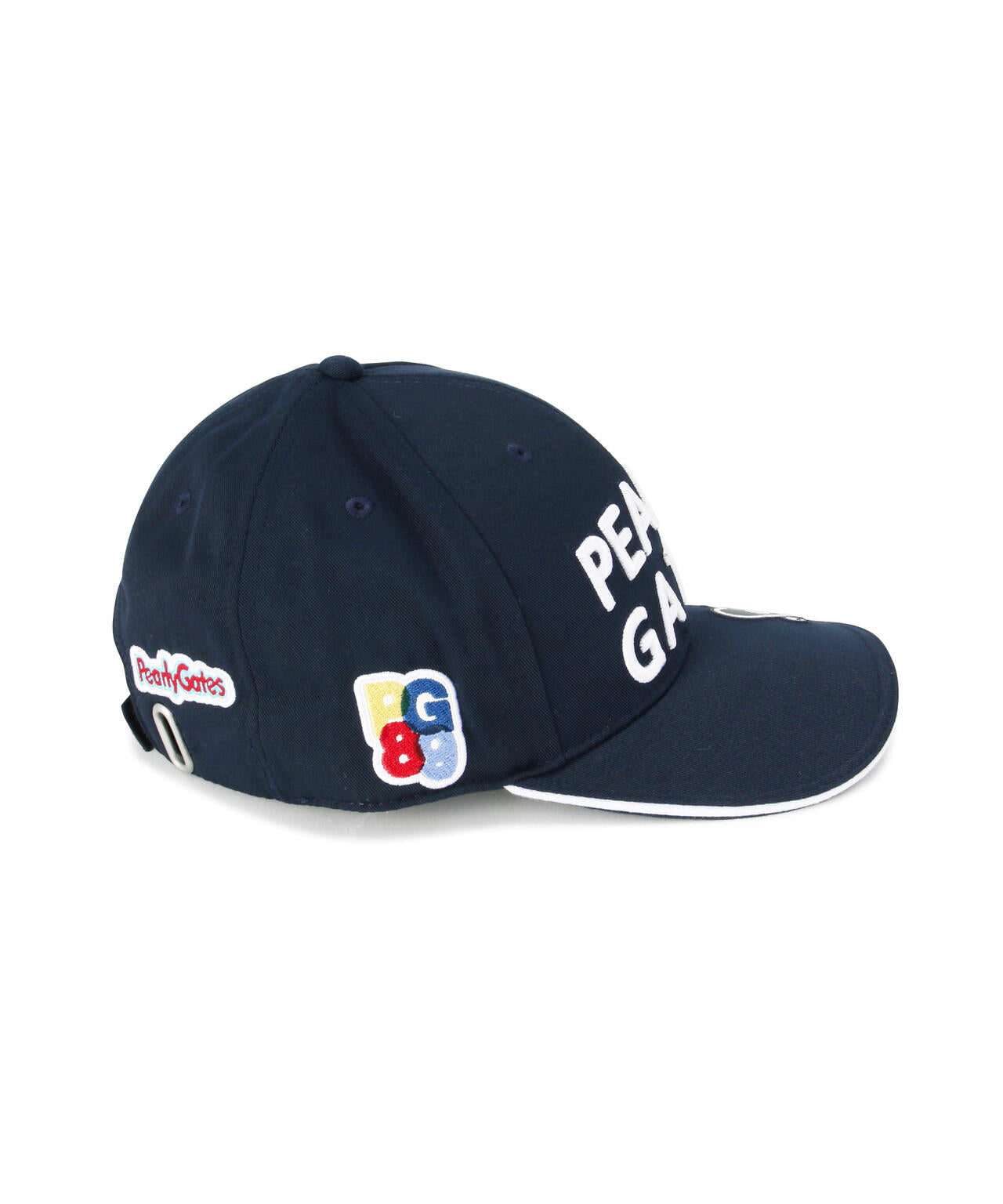 2段ロゴリサイクルツイルBASICキャップ (UNISEX)