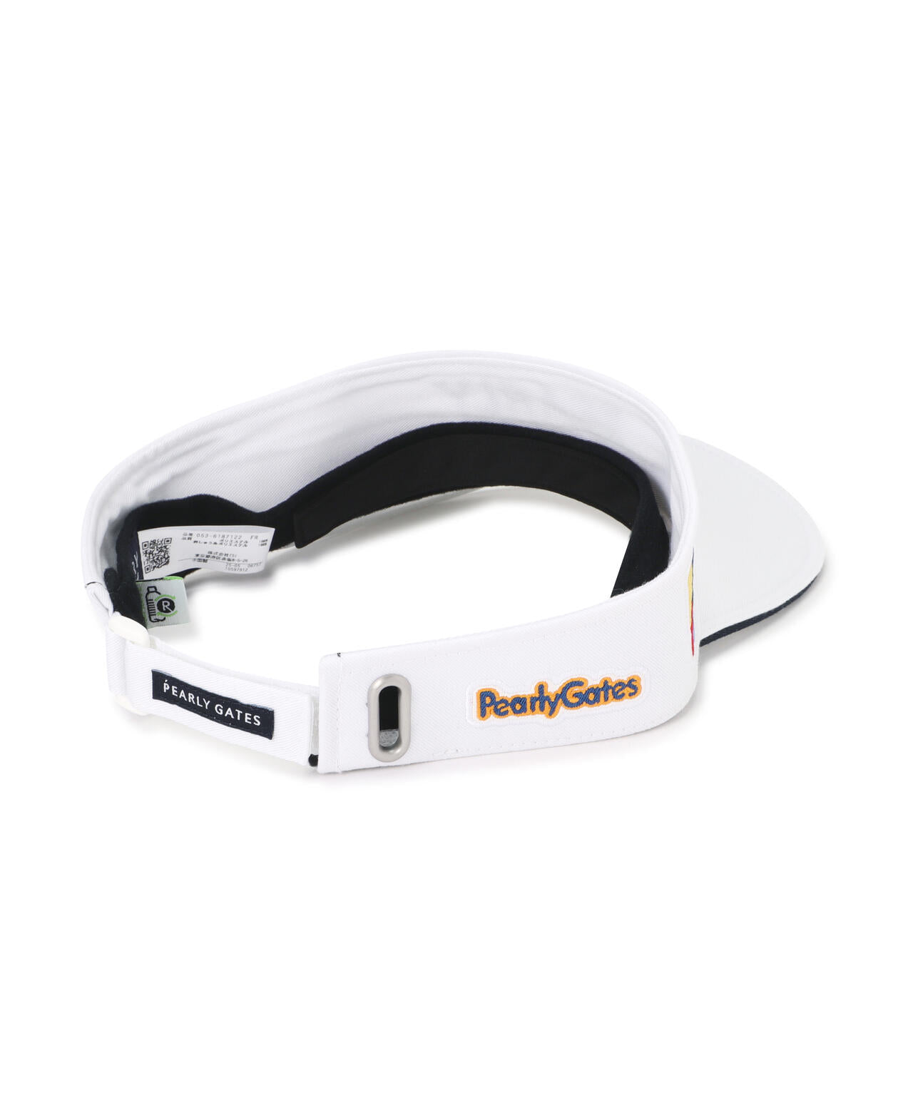 2段ロゴリサイクルツイルBASICバイザー (UNISEX)