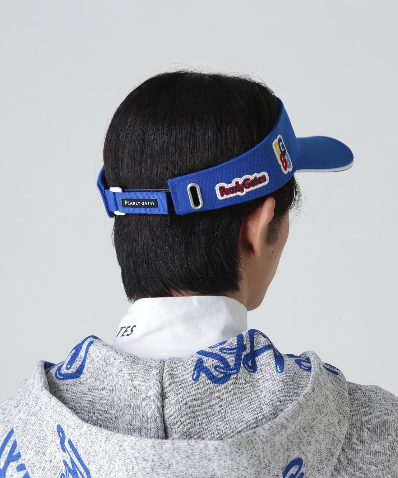 2段ロゴリサイクルツイルBASICバイザー (UNISEX)