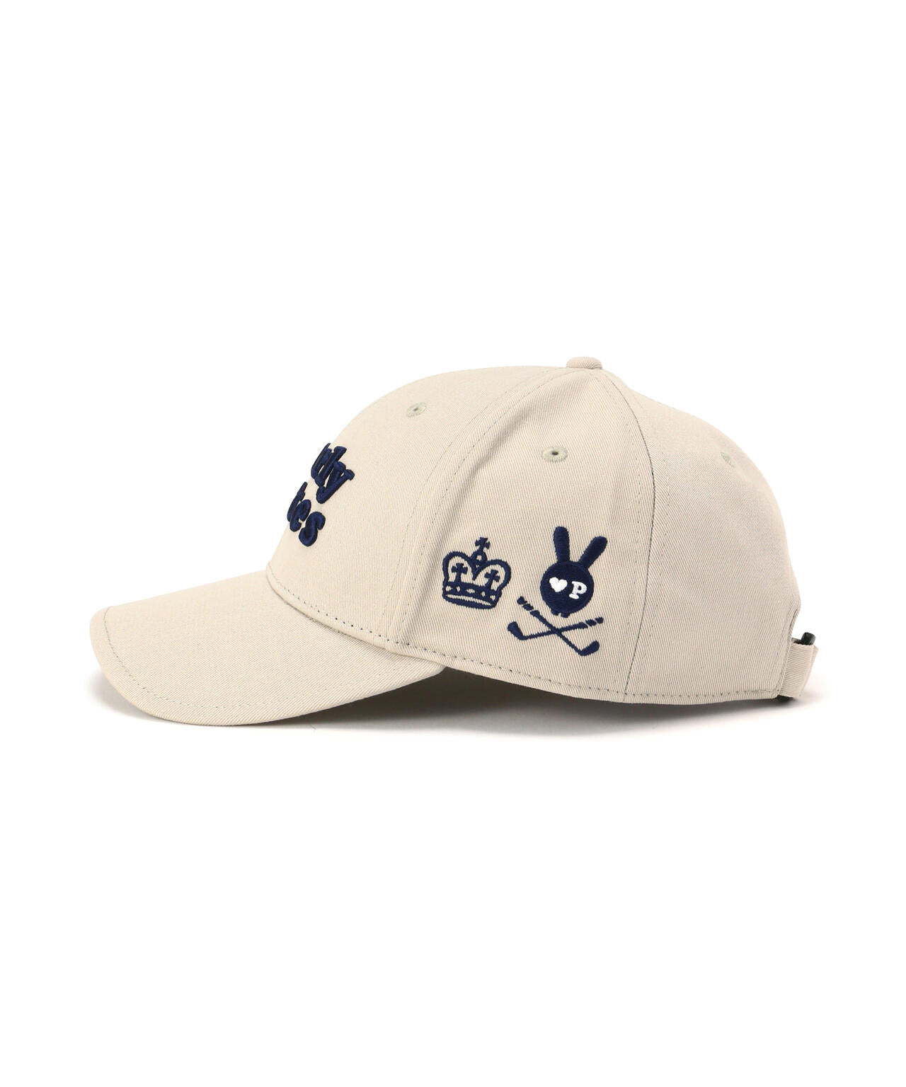 パーリーゲイツ　くま耳キャップ　白キャップ 2段ロゴスカルラビットキャップ (UNISEX) | PEARLY GATES（パーリー
