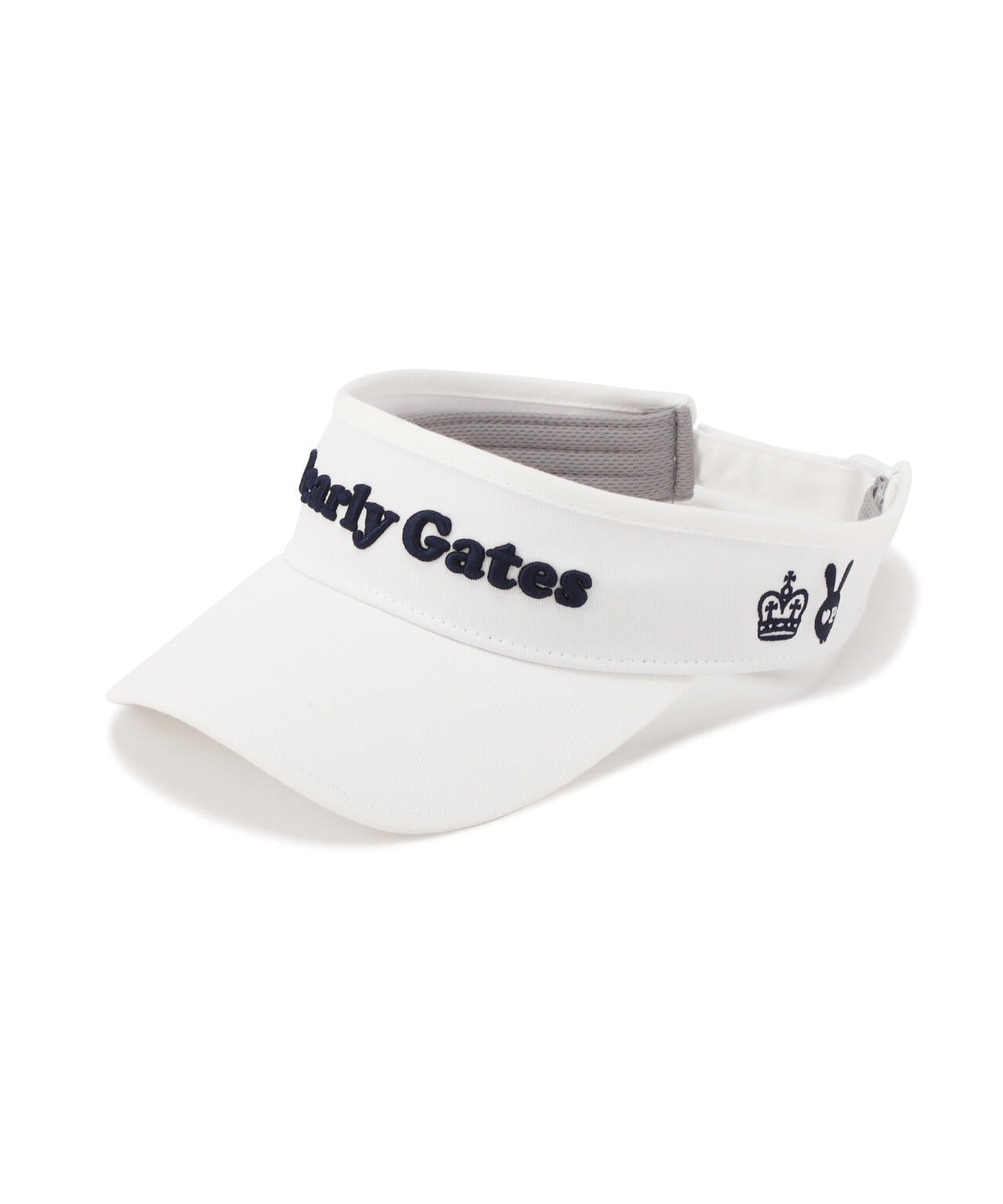ロゴスカルラビットバイザー (UNISEX) | PEARLY GATES（パーリーゲイツ