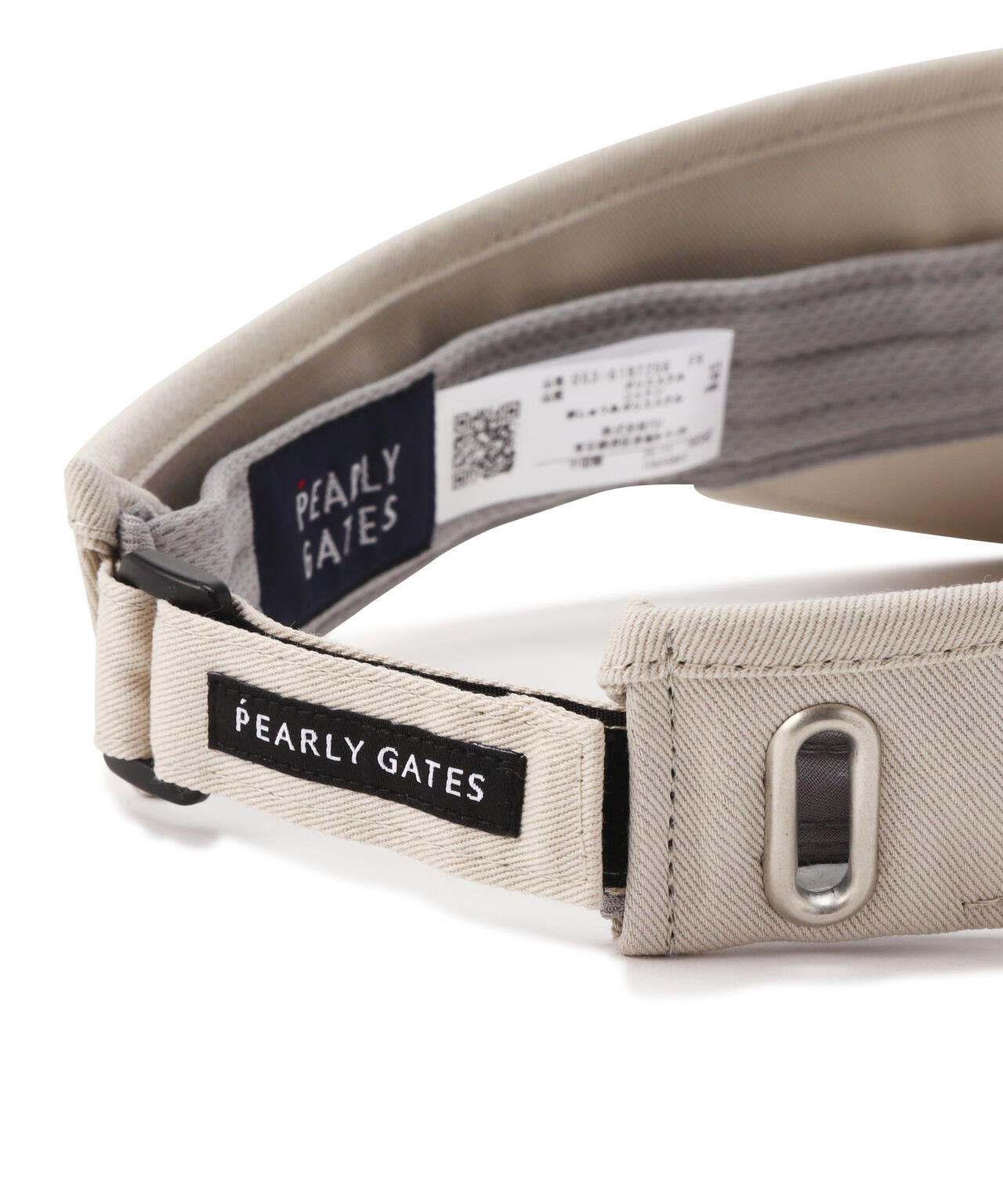 ロゴスカルラビットバイザー (UNISEX) | PEARLY GATES（パーリーゲイツ