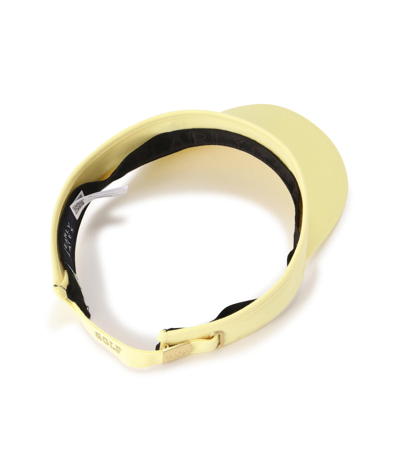 BASICロゴ刺繍リサイクルツイルバイザー (UNISEX)