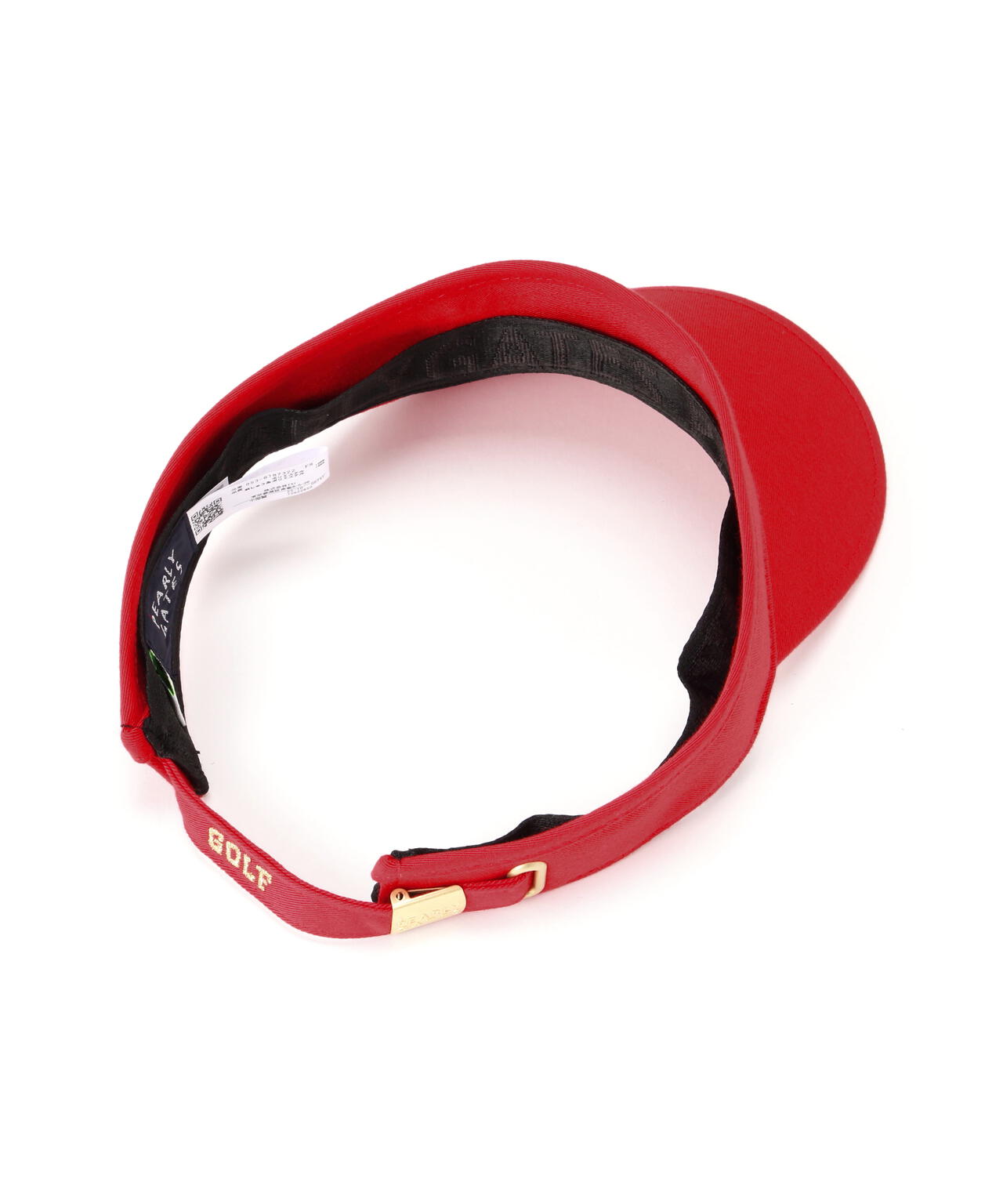 BASICロゴ刺繍リサイクルツイルバイザー (UNISEX)