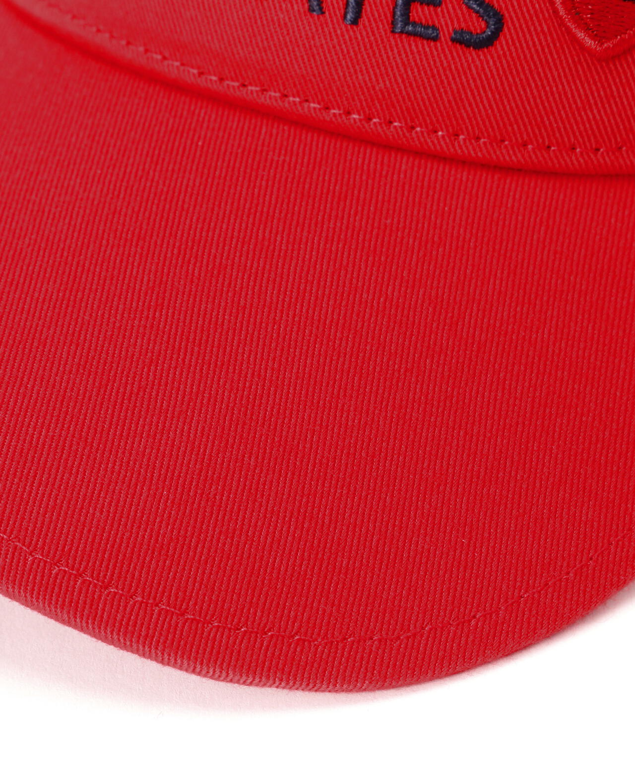 BASICロゴ刺繍リサイクルツイルバイザー (UNISEX)