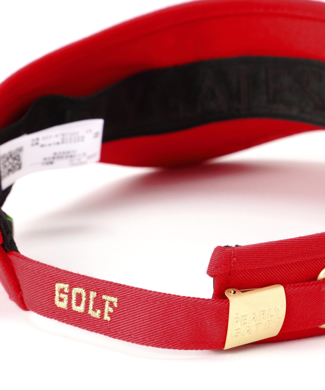 BASICロゴ刺繍リサイクルツイルバイザー (UNISEX)