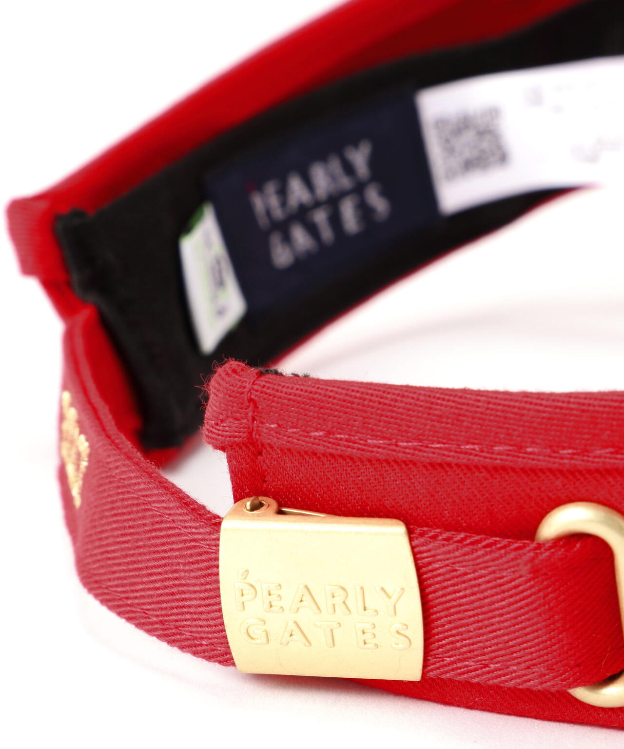 BASICロゴ刺繍リサイクルツイルバイザー (UNISEX)