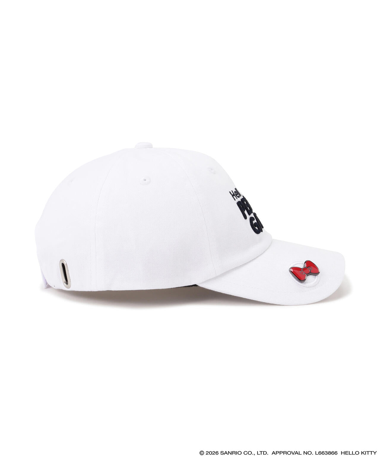 【Hello Kitty×PEARLY GATES】ツイルキャップ (UNISEX)