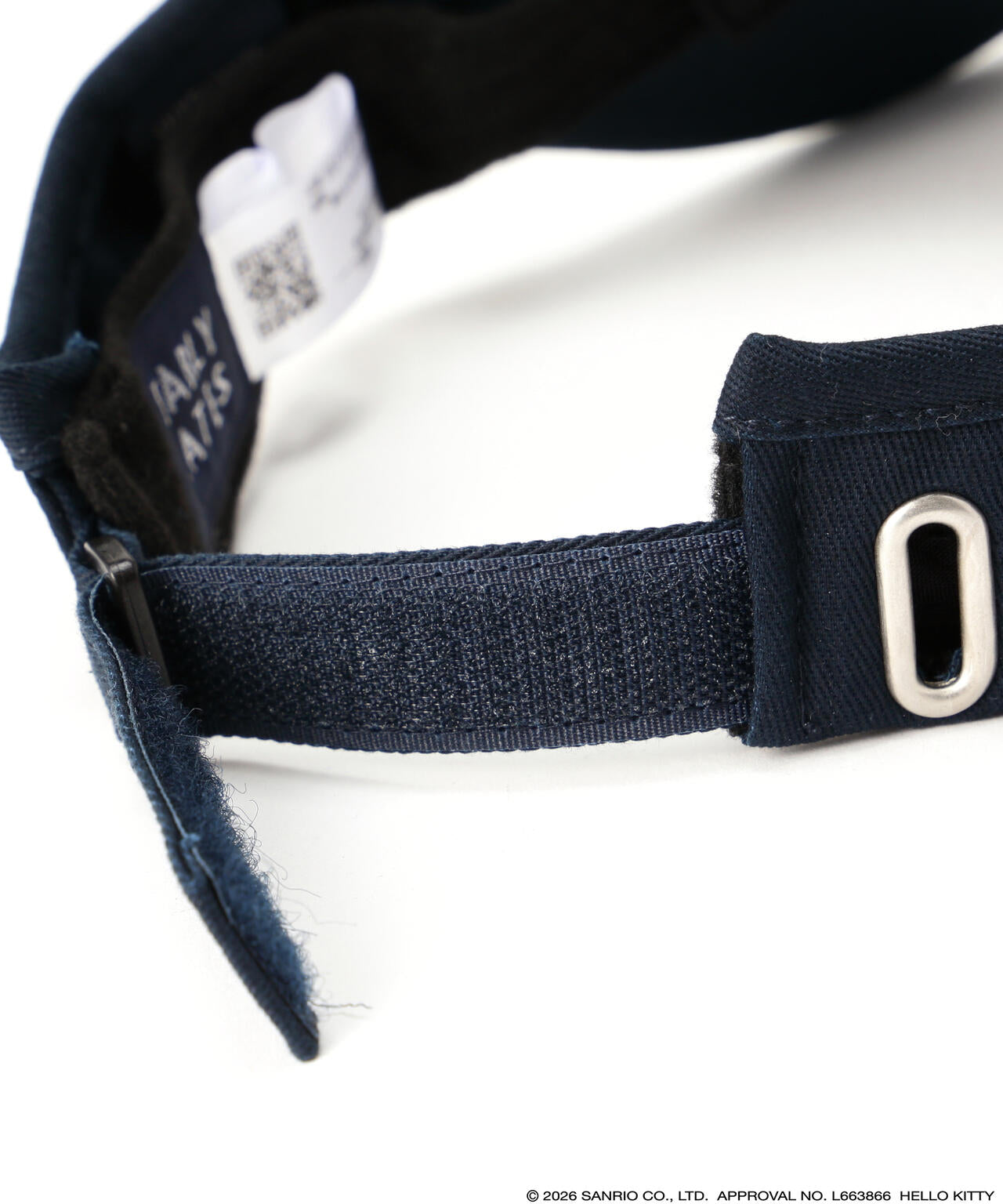 【Hello Kitty×PEARLY GATES】ツイルバイザー (UNISEX)