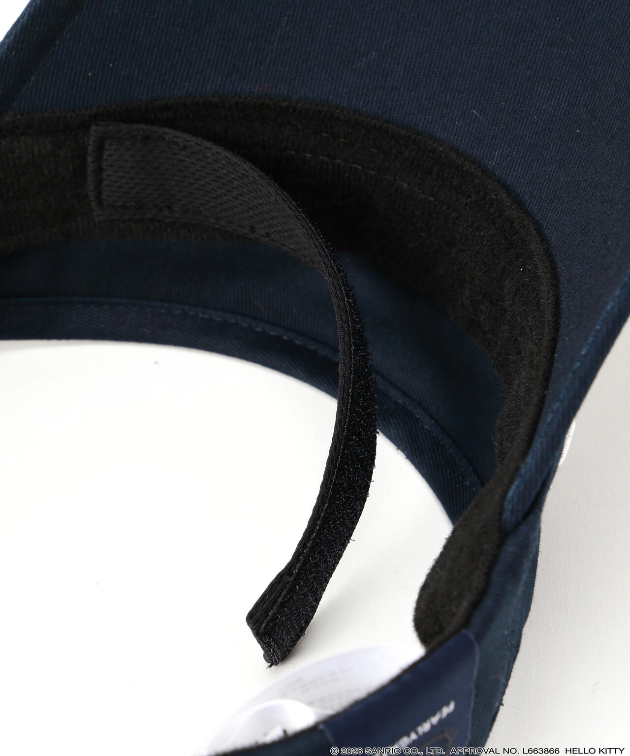 【Hello Kitty×PEARLY GATES】ツイルバイザー (UNISEX)