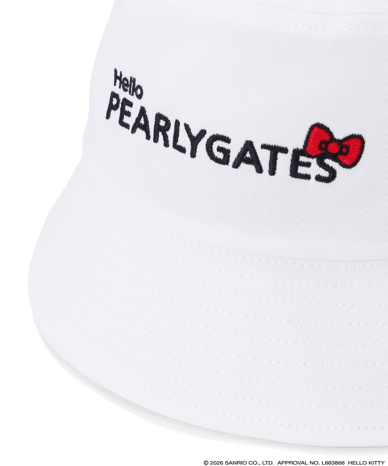 Hello Kitty×PEARLY GATES】ツイルハット (UNISEX) | PEARLY GATES