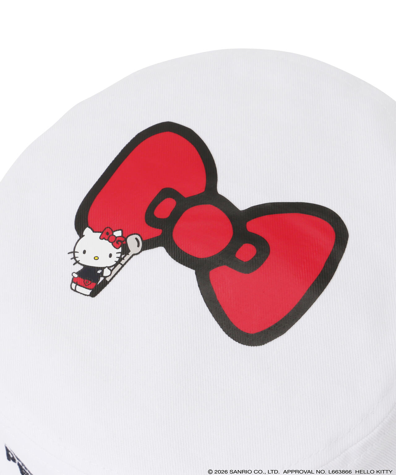 Hello Kitty×PEARLY GATES】ツイルハット (UNISEX) | PEARLY GATES