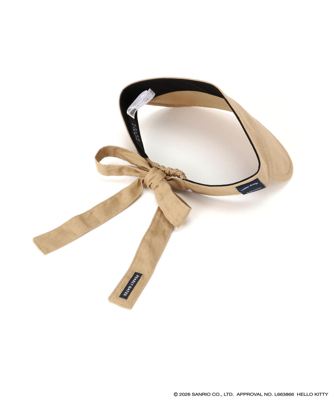 【Hello Kitty×PEARLY GATES】リボンバイザー (LADIES)