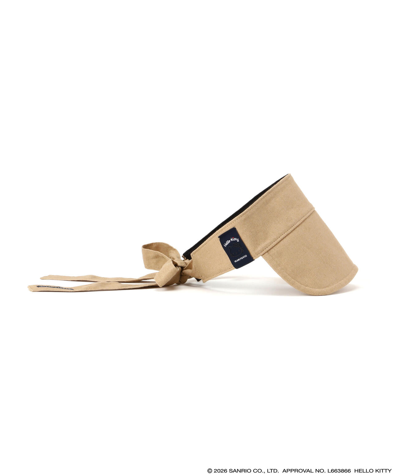 【Hello Kitty×PEARLY GATES】リボンバイザー (LADIES)