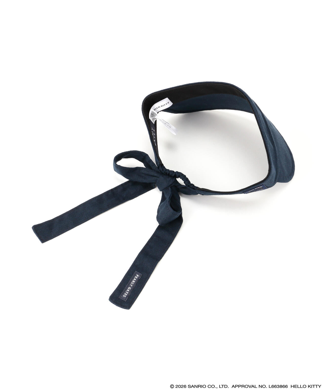 【Hello Kitty×PEARLY GATES】リボンバイザー (LADIES)