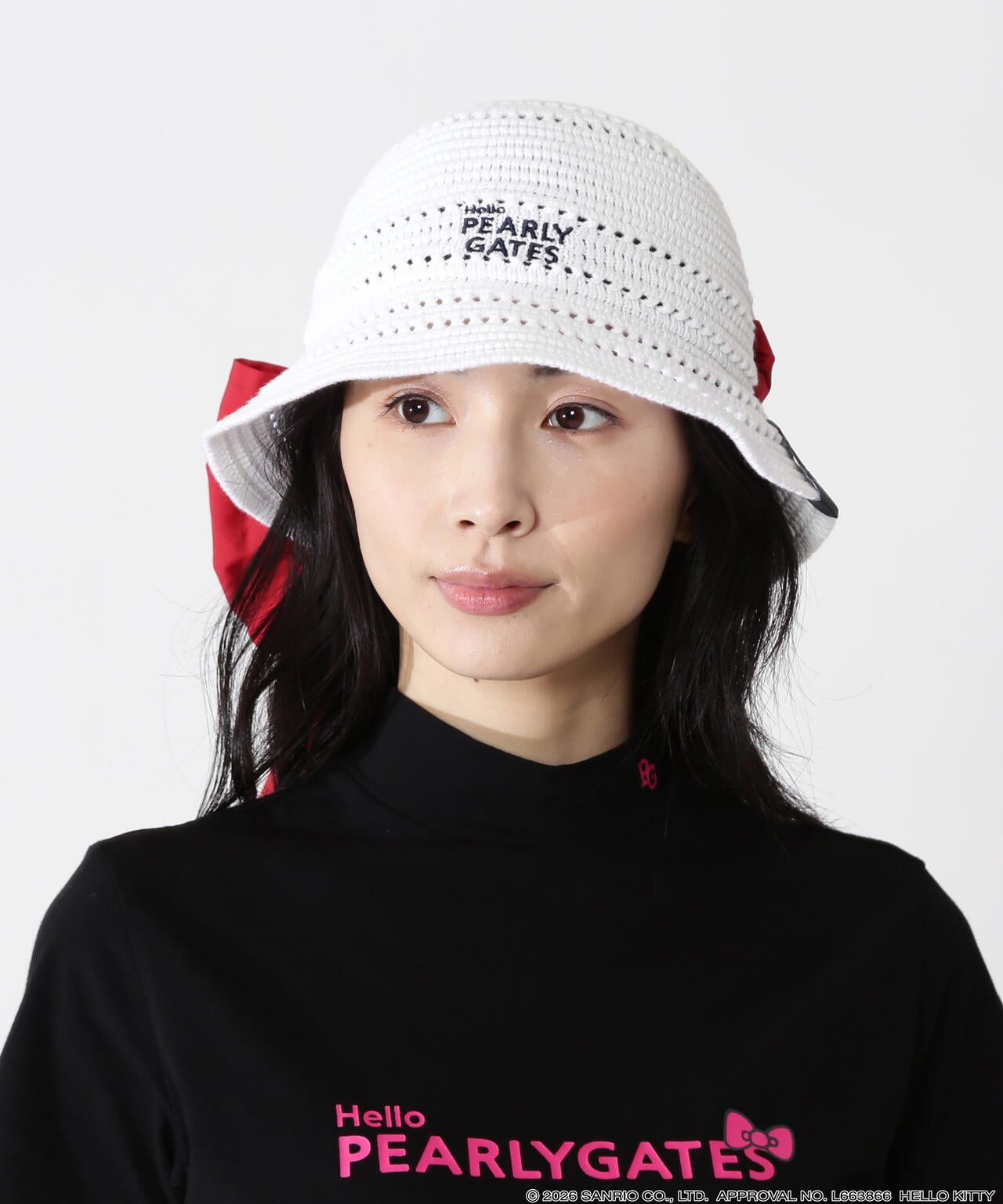 Hello Kitty×PEARLY GATES】リボンサーモハット (LADIES) | PEARLY