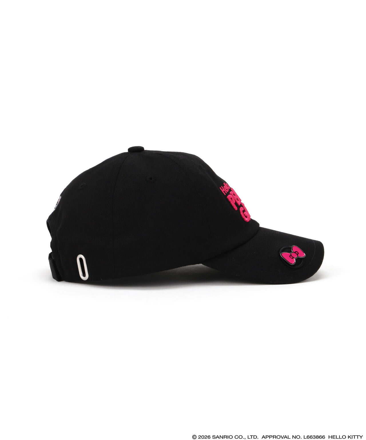 公式オンライン限定】【Hello Kitty×PEARLY GATES】ツイルキャップ