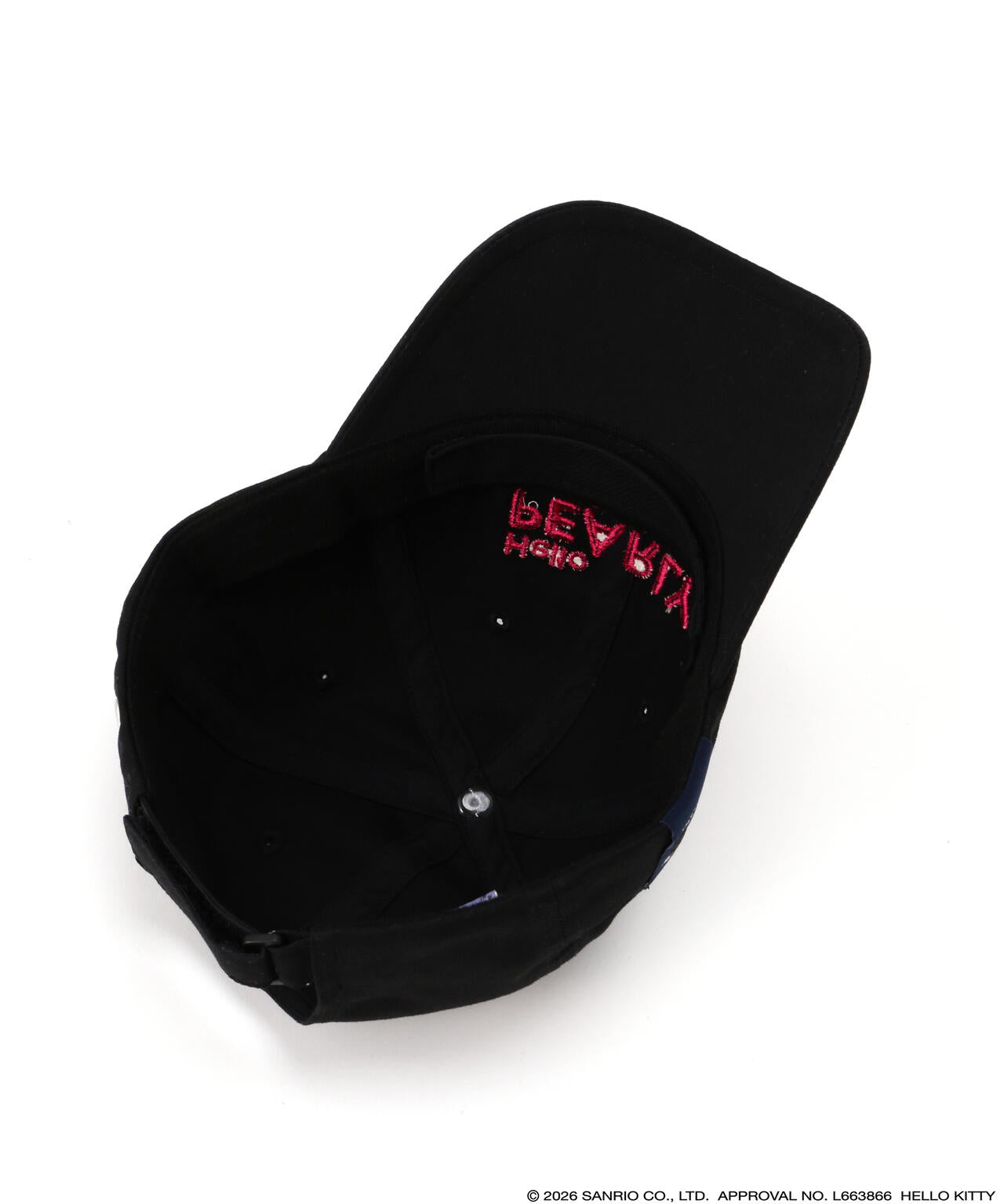 【公式オンライン限定】【Hello Kitty×PEARLY GATES】ツイルキャップ (UNISEX)