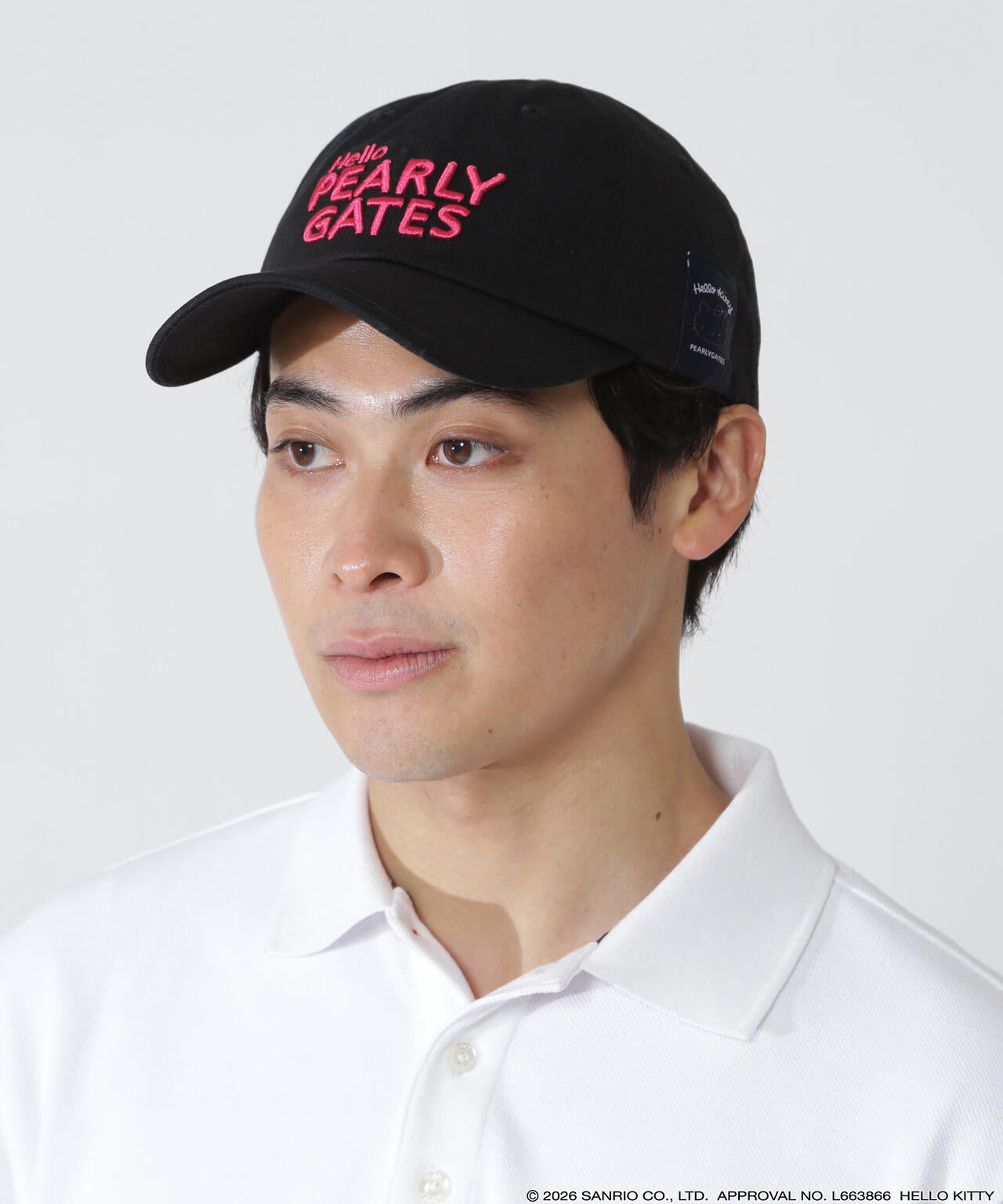 公式オンライン限定】【Hello Kitty×PEARLY GATES】ツイルキャップ