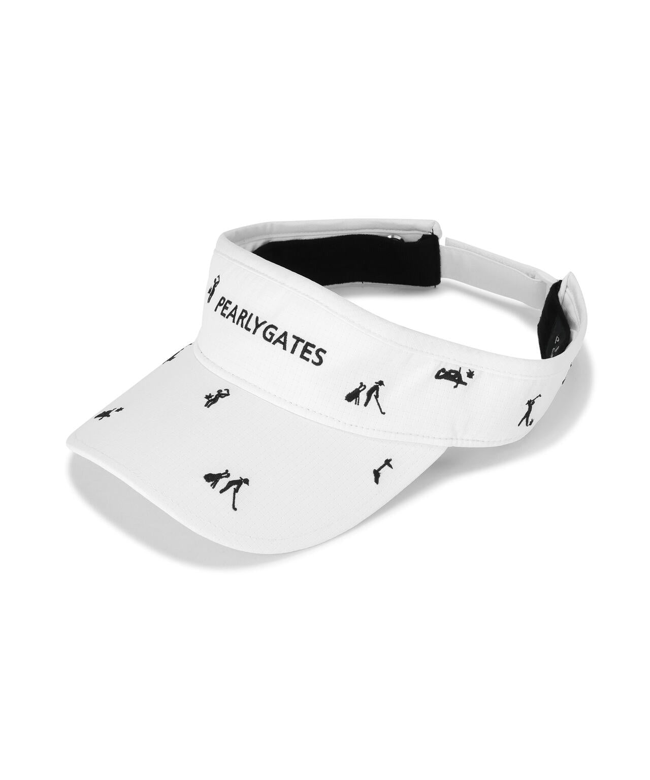 ゴルフ柄刺繍ＶＩＳＯＲ