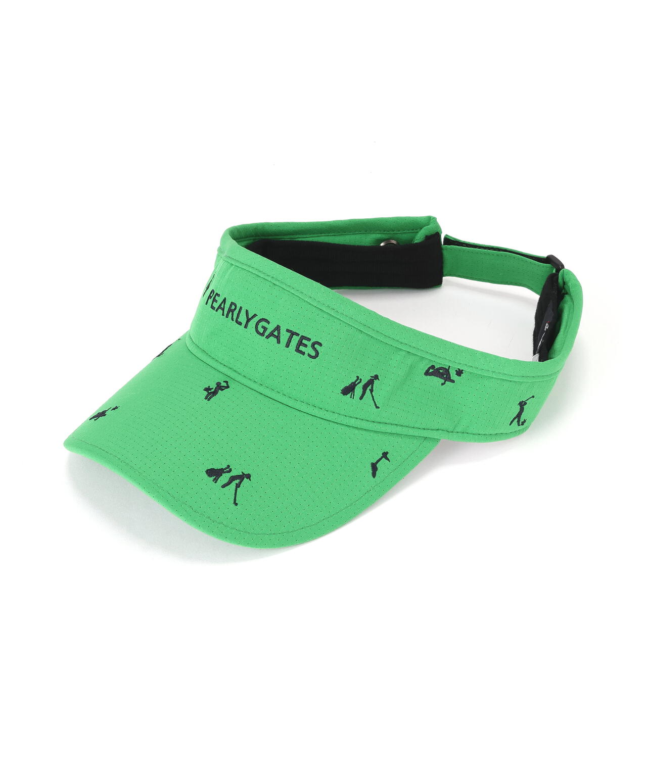 ゴルフ柄刺繍ＶＩＳＯＲ