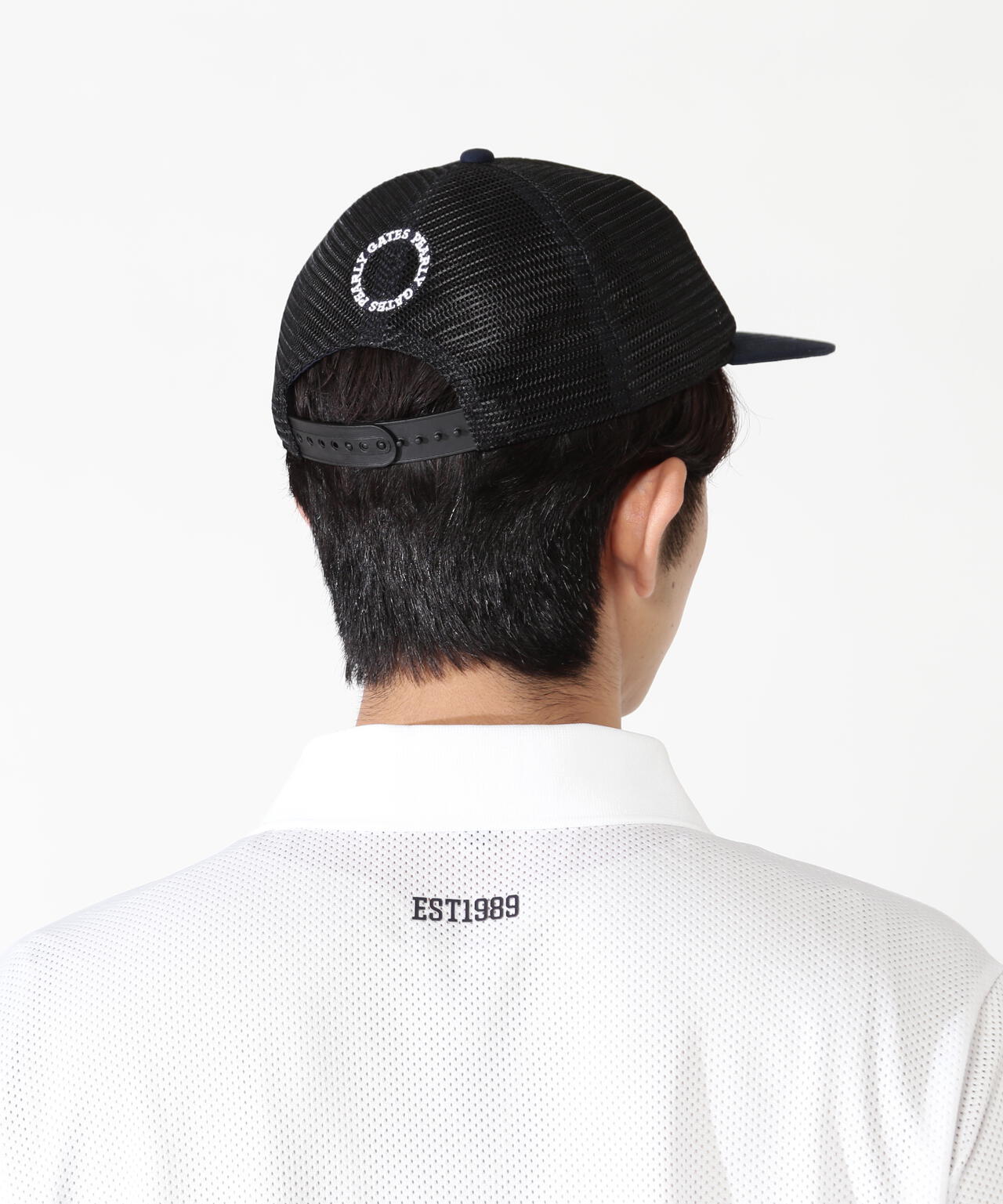 パーリーゲイツ　ノースリーブオールインワン　帽子付き　0サイズ ALLメッシュフラットブリムキャップ (UNISEX) | PEARLY GATES