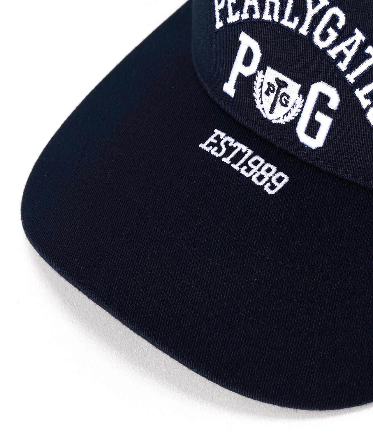 カレッジロゴメッシュ×リサイクルツイルバイザー (UNISEX) | PEARLY