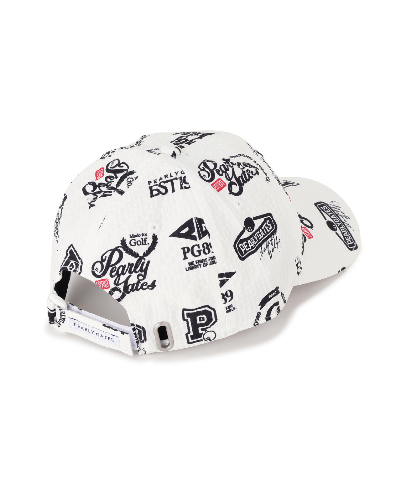 カレッジロゴ柄サッカーキャップ (UNISEX) | PEARLY GATES（パーリー