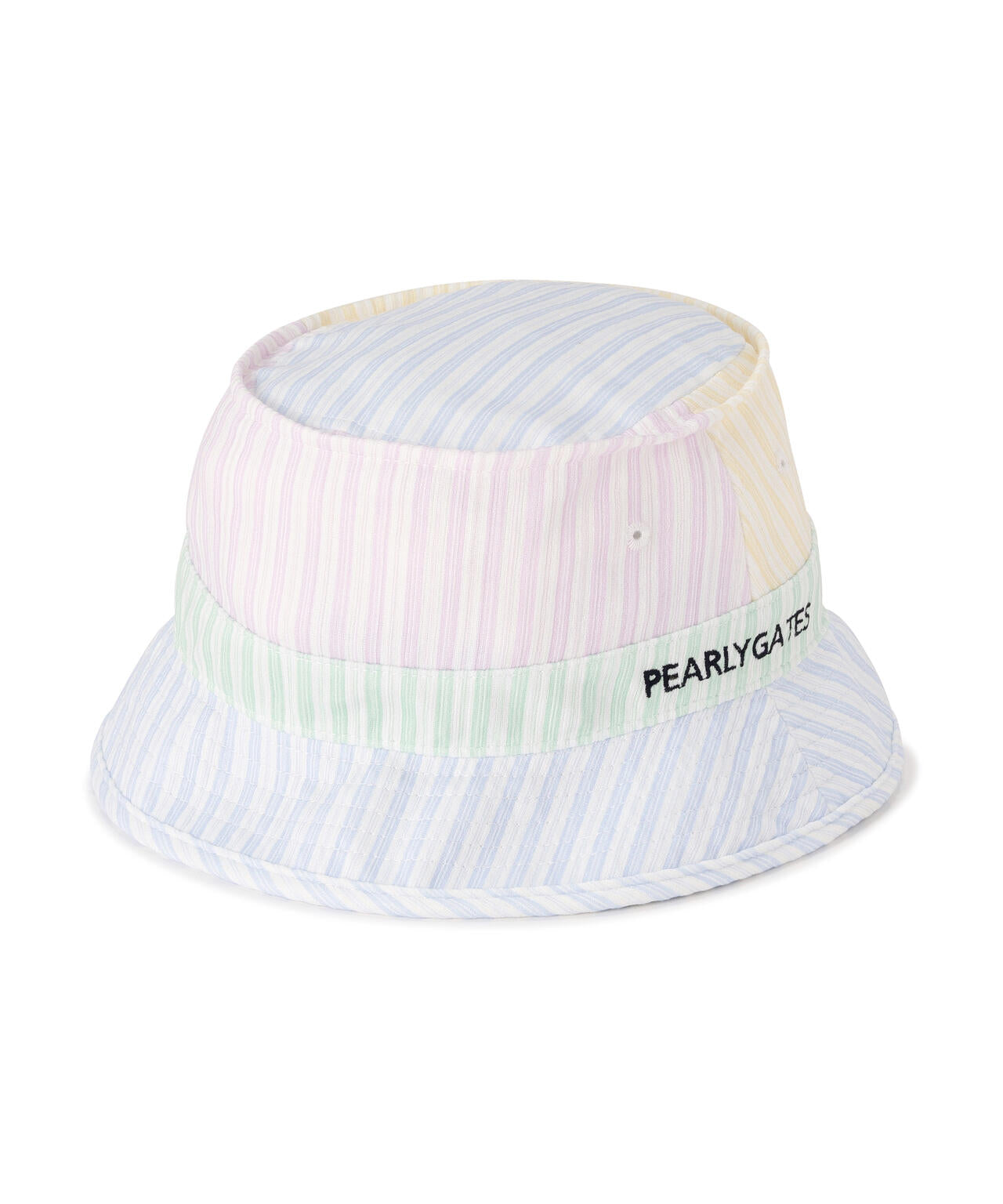 ランダムストライプ柄ハット (UNISEX) | PEARLY GATES（パーリーゲイツ