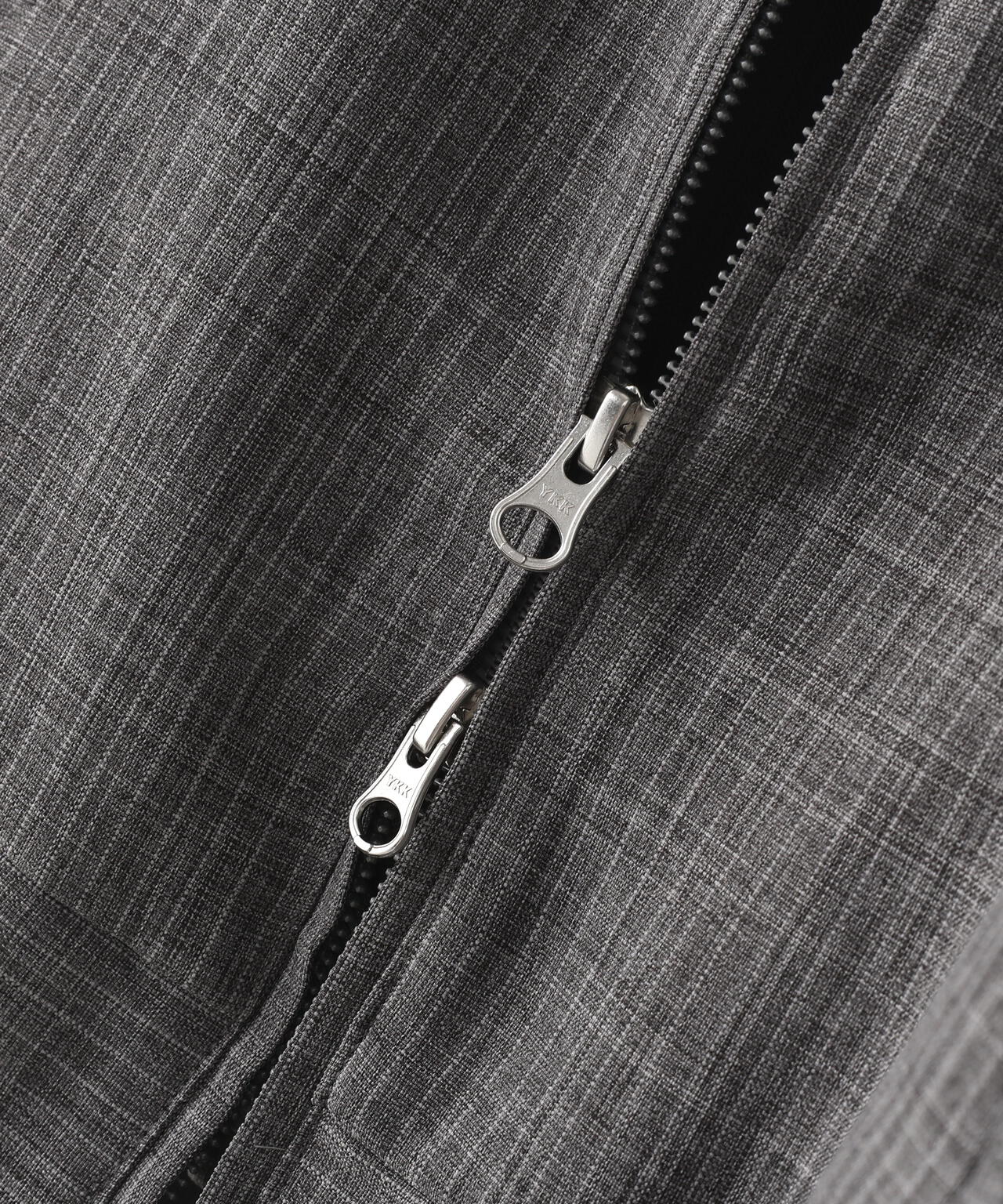 ウーリーノブルゾン ＜杢グレーピンストライプ柄＞ (MENS) | PEARLY
