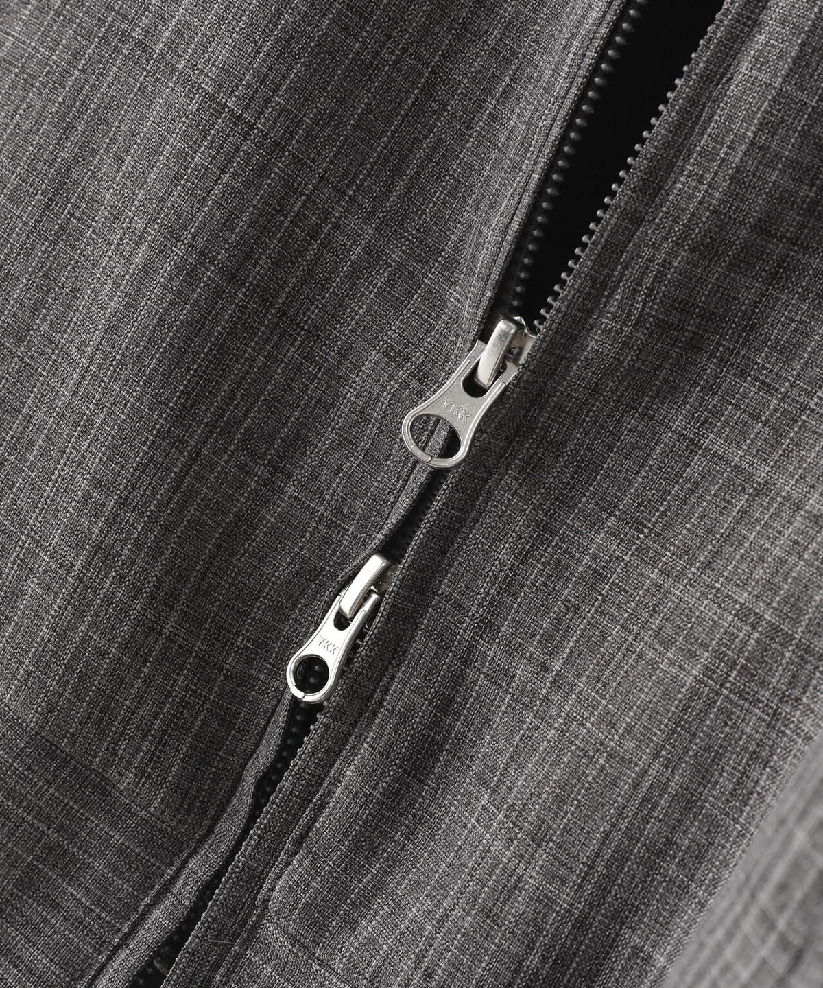 ウーリーノブルゾン ＜杢グレーピンストライプ柄＞ (MENS)