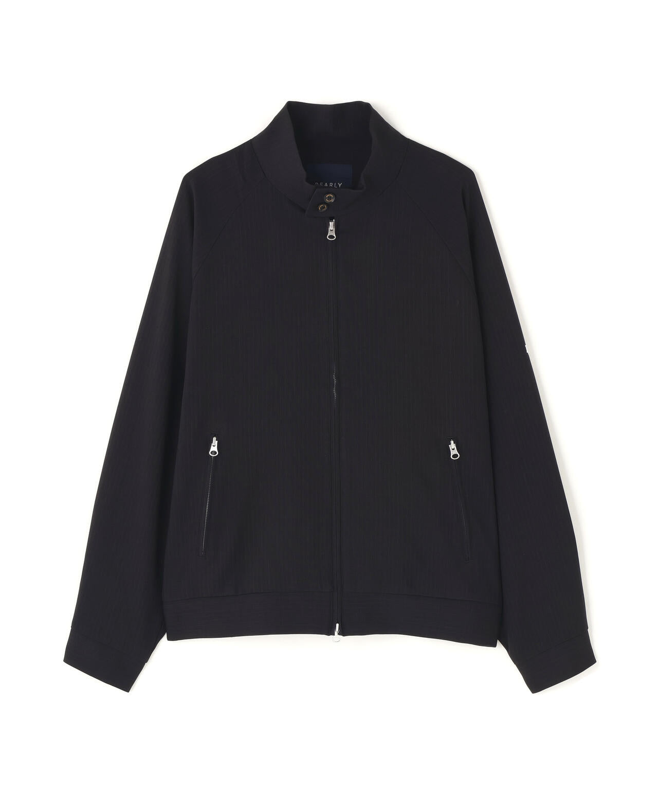 ウーリーノブルゾン ＜ブラックピンストライプ柄＞ (MENS) | PEARLY