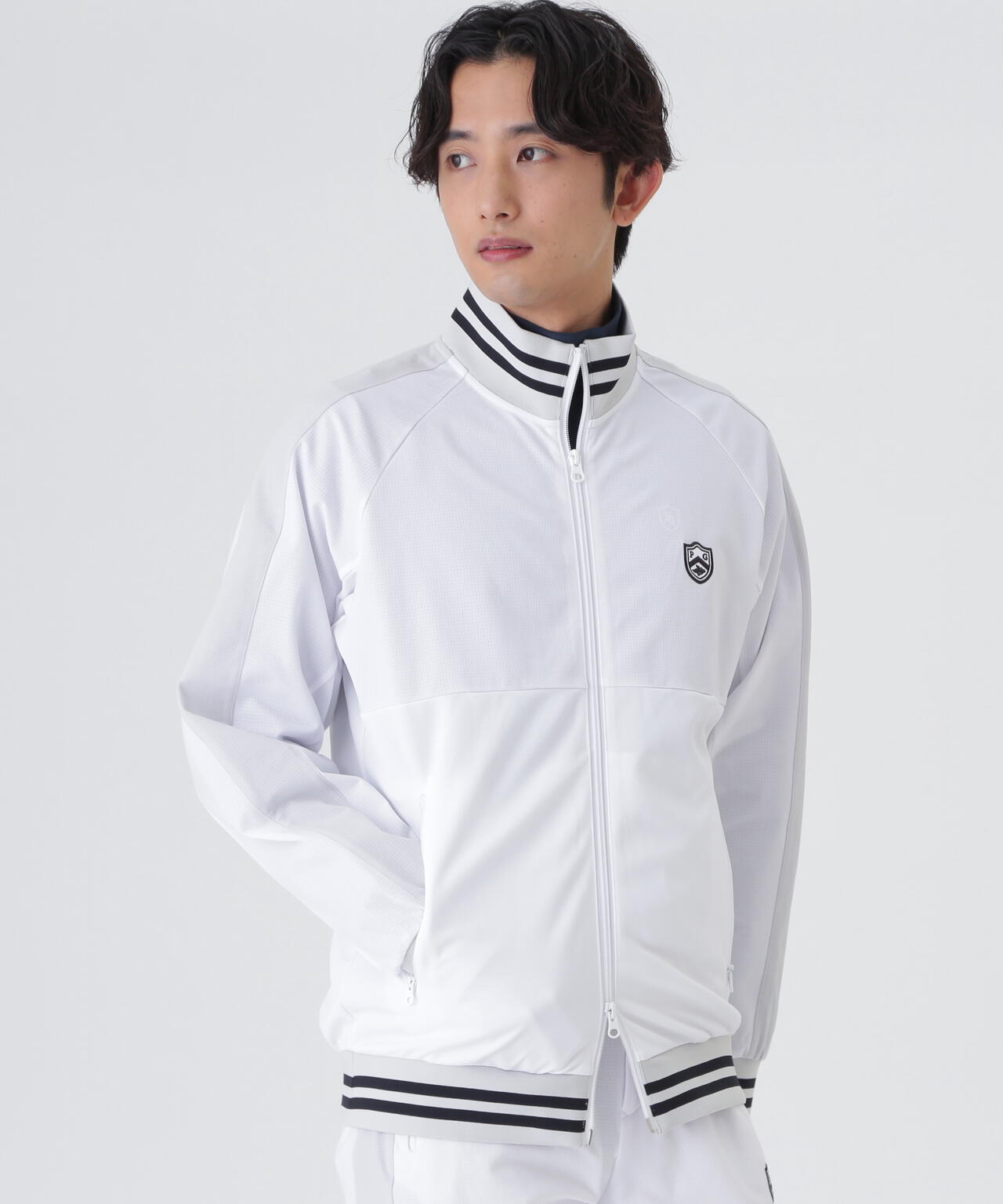 TEXBRID丸編みメッシュジャケット (MENS) | PEARLY GATES（パーリー