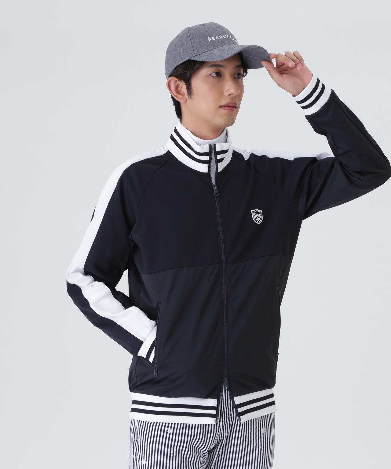 TEXBRID丸編みメッシュジャケット (MENS) | PEARLY GATES（パーリー