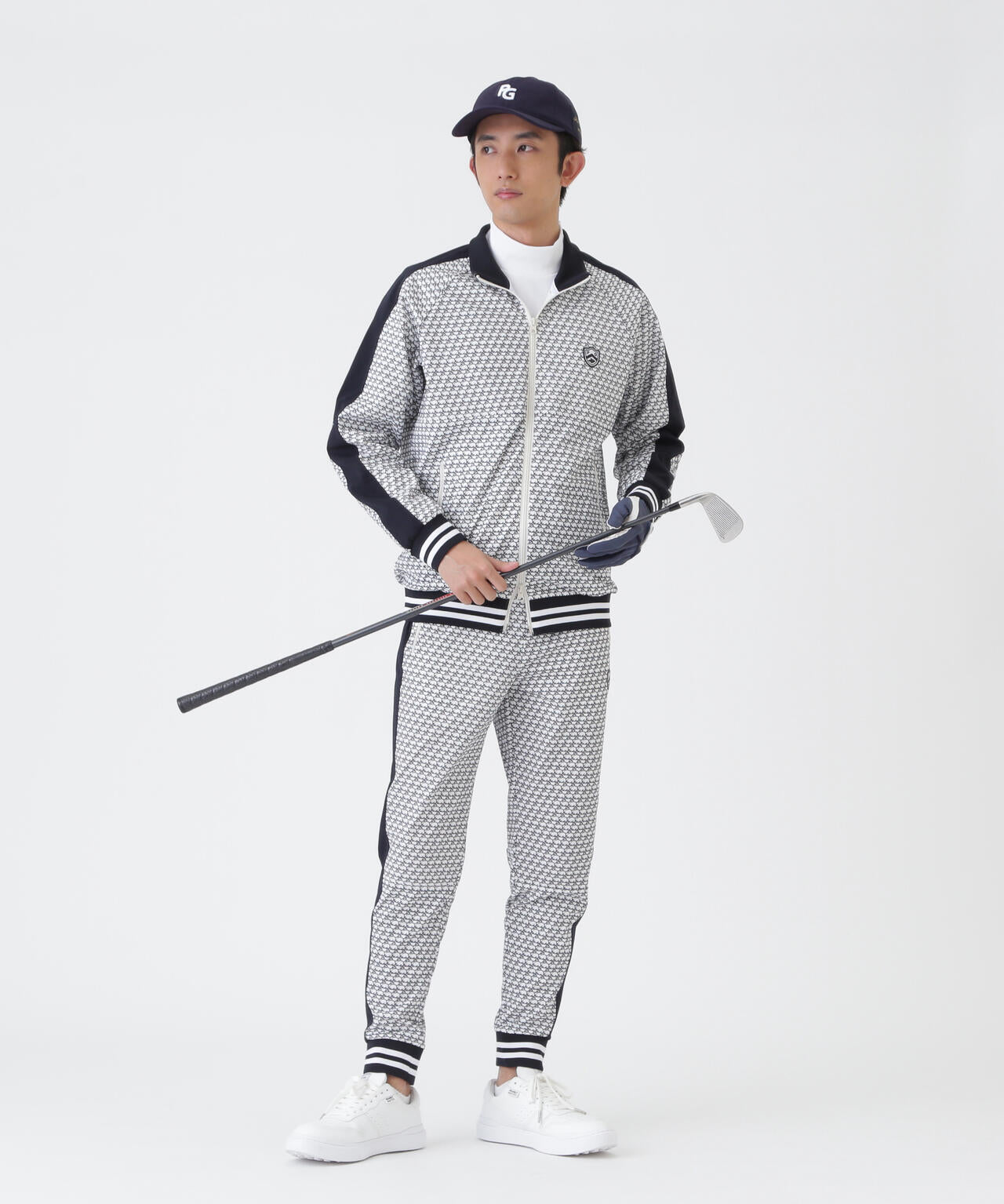 TEXBRID丸編みメッシュジャケット ＜もちうさぎ柄＞ (MENS) | PEARLY