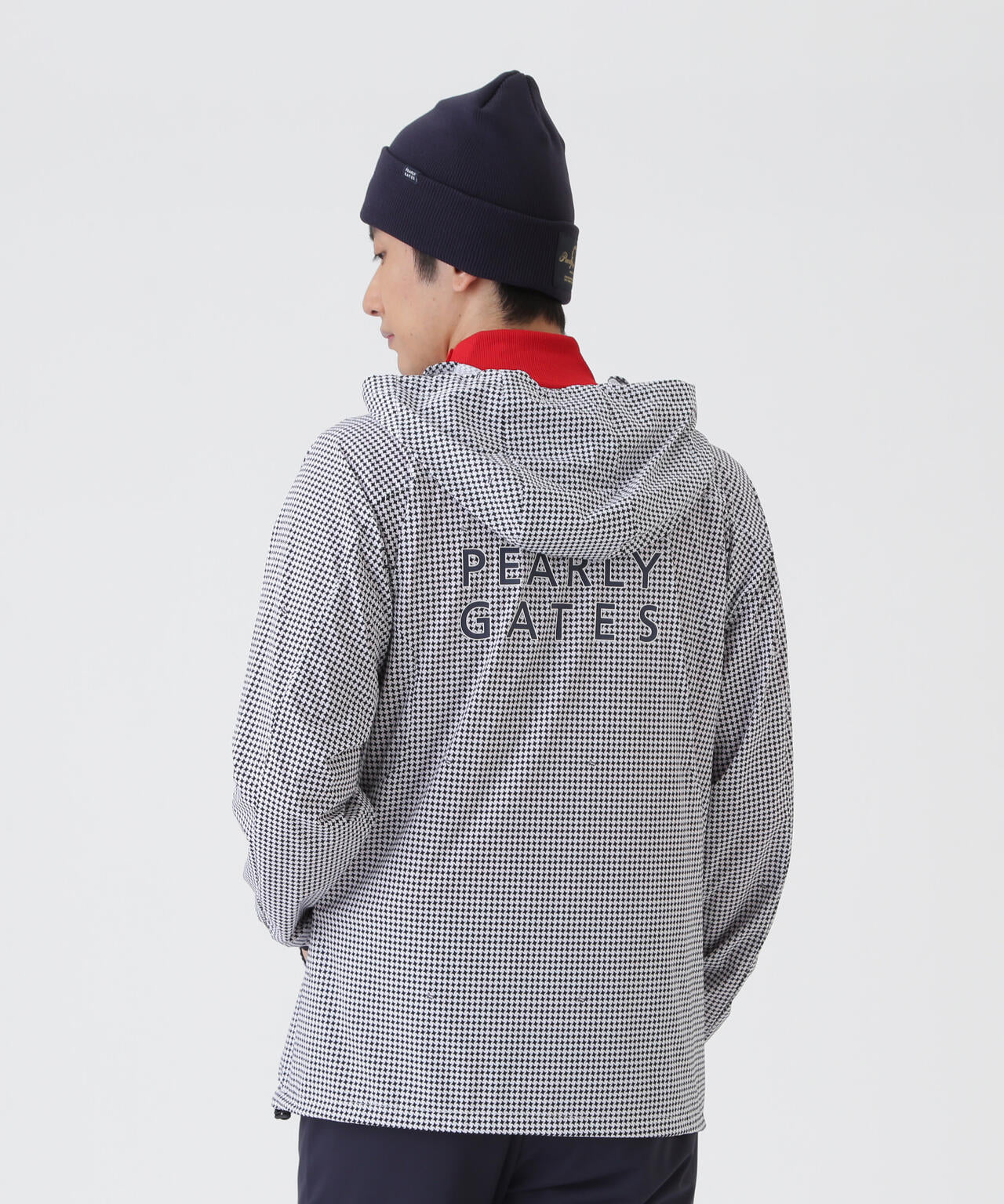 ナイロン4WAYプレーンストレッチフーディブルゾン (MENS) | PEARLY