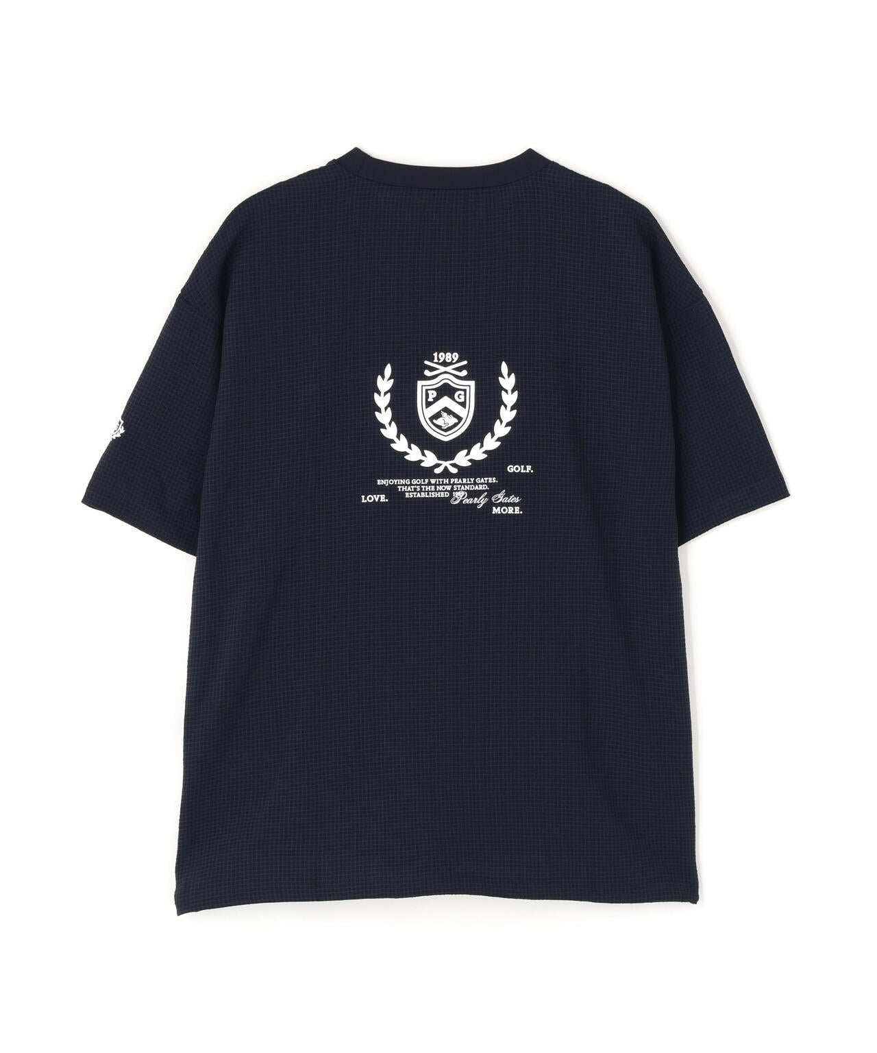 4WAY高通気Woven半袖スニードTシャツ (MENS) | PEARLY GATES（パーリー
