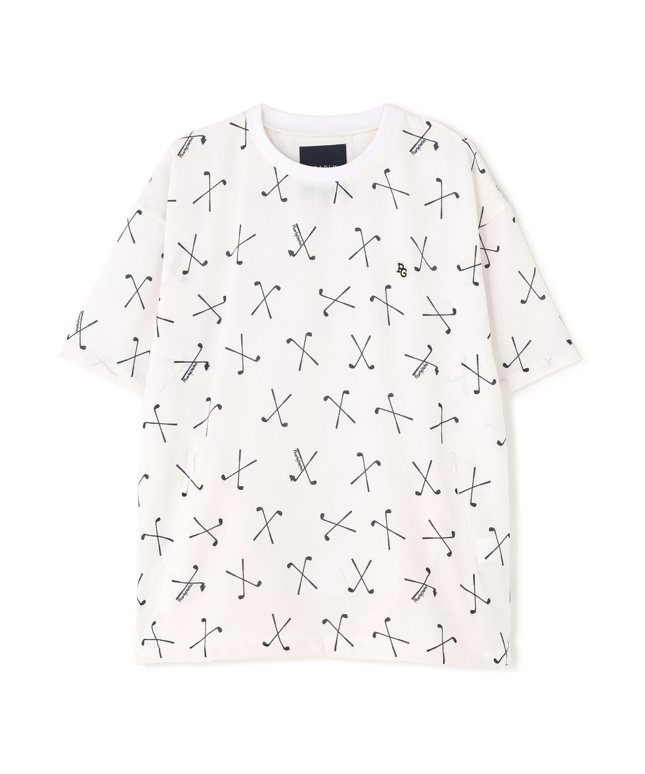 4WAY高通気Woven ＜ゴルフクラブ柄＞ (MENS) | PEARLY GATES（パーリー