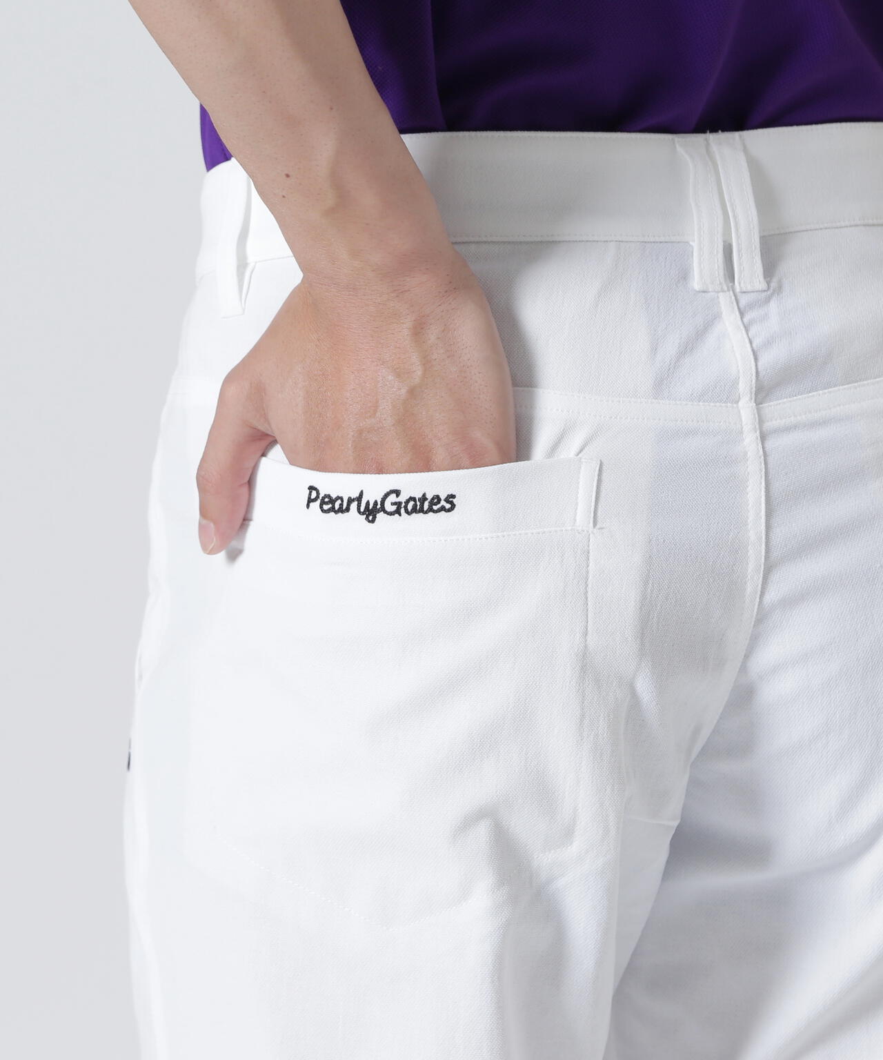 トリコット鹿の子5ポケットパンツ | PEARLY GATES（パーリーゲイツ