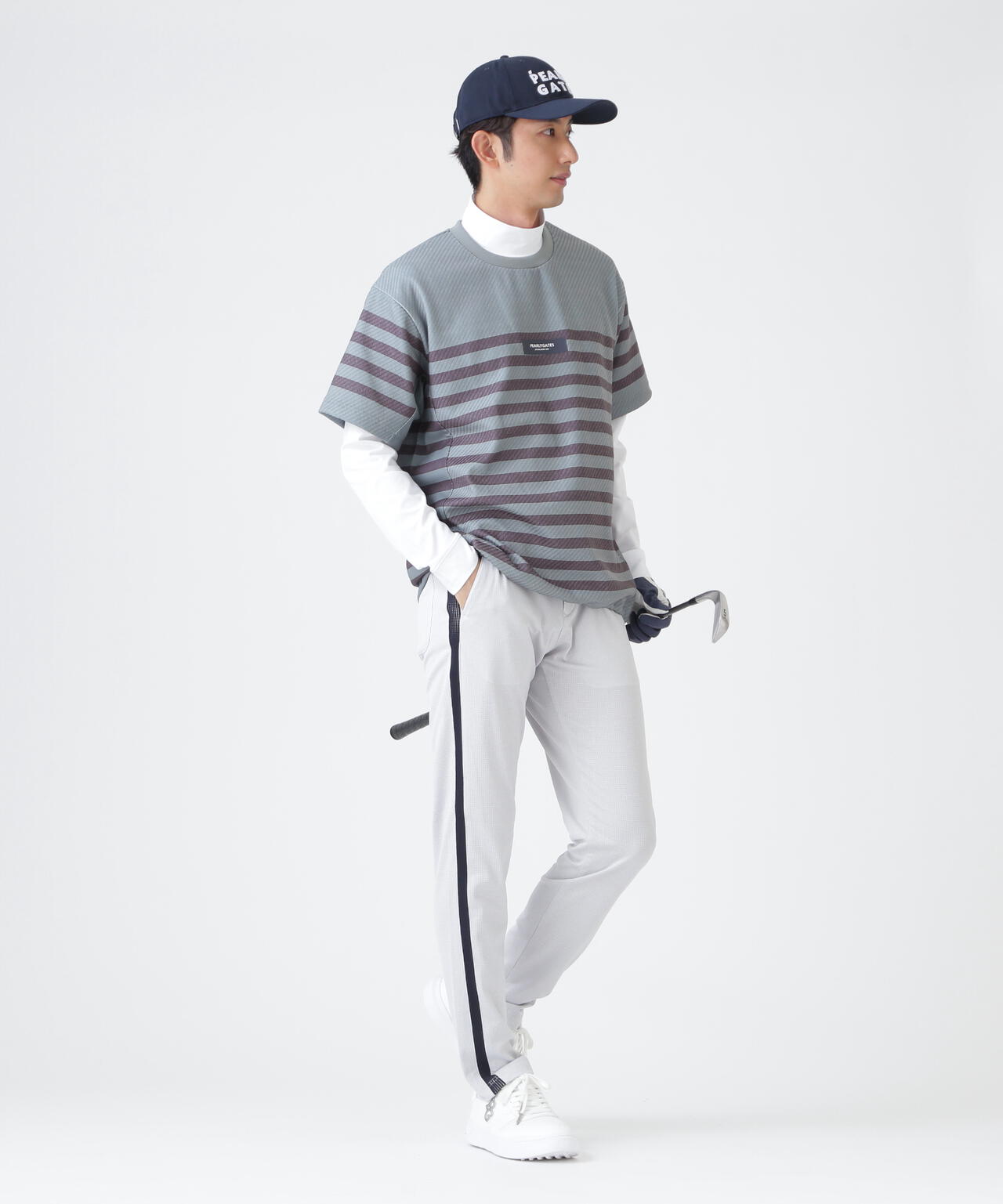 プレイティングベアメッシュパンツ (MENS) | PEARLY GATES（パーリー