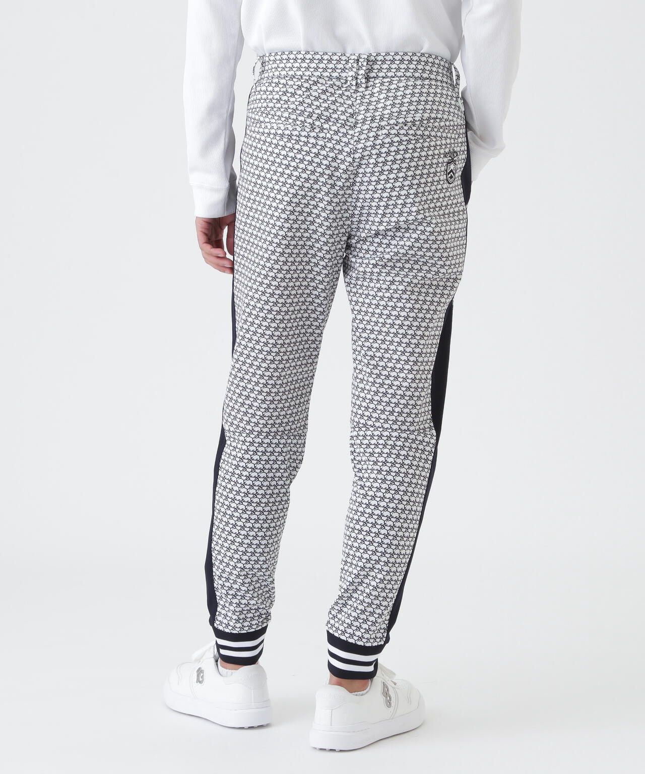 TEXBRID丸編みメッシュパンツ ＜もちうさぎ柄＞ (MENS) | PEARLY GATES