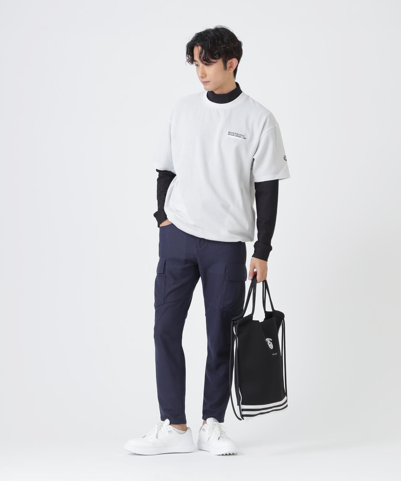 Pe蜂巣メッシュパンツ (MENS) | PEARLY GATES（パーリーゲイツ