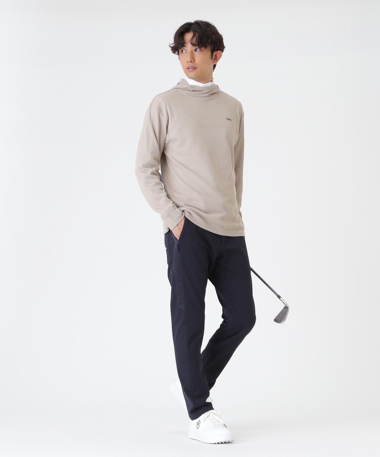 629 パーリーゲイツ定価30,800円 ジャージメンズパンツ6 LL ツイルダブルジャージーパンツ (MENS) | PEARLY GATES（パーリーゲイツ
