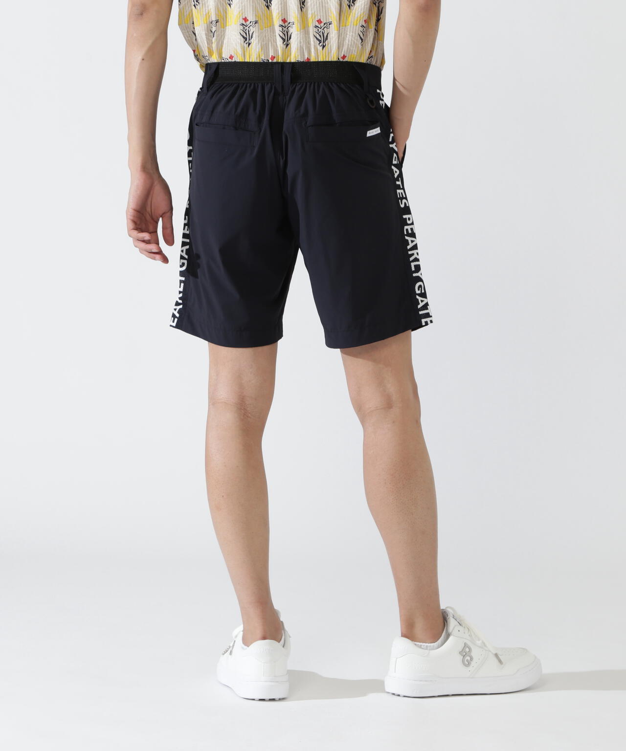 ナイロンアクティブストレッチ×KAZEメッシュショートパンツ | PEARLY