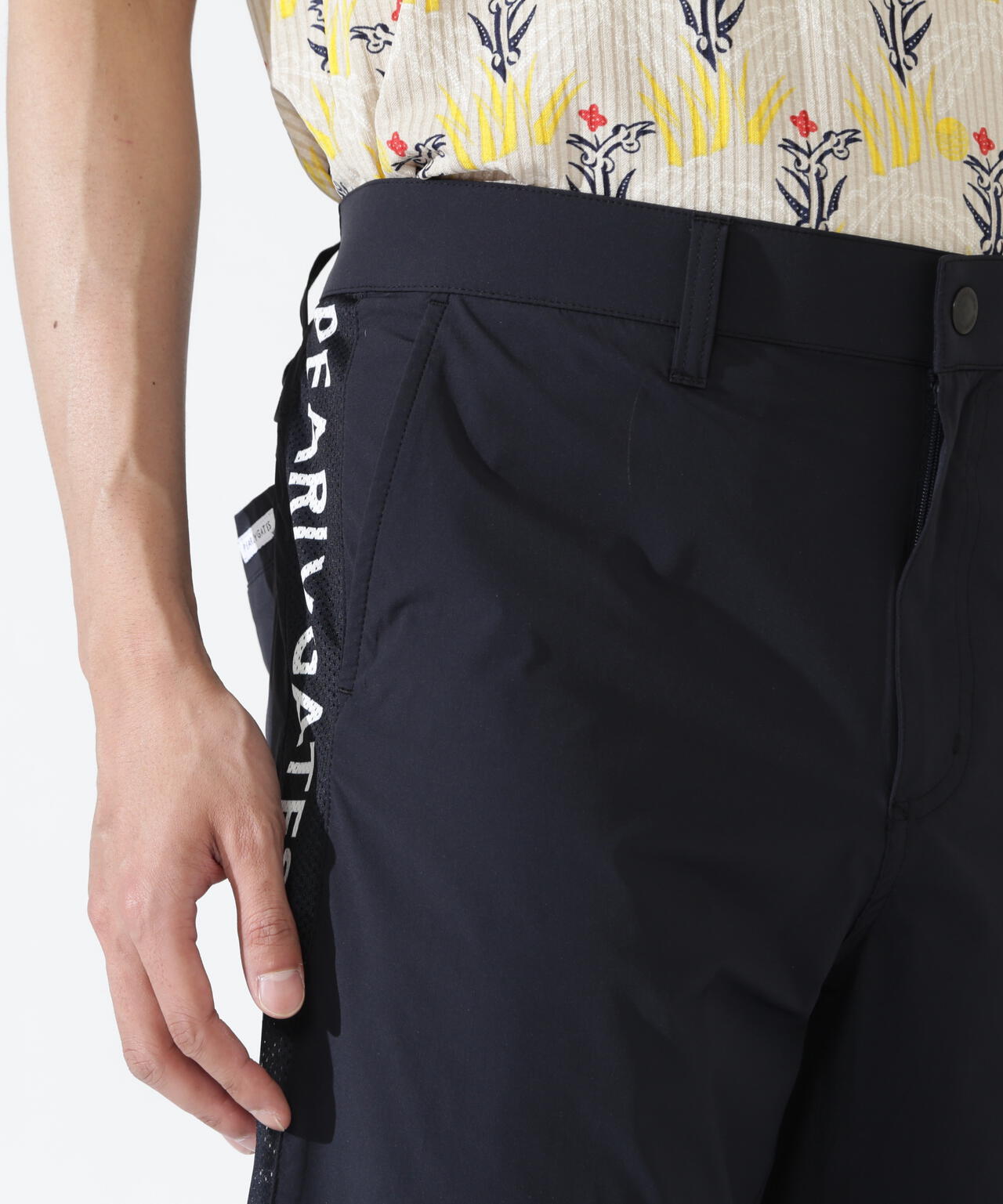 ナイロンアクティブストレッチ×KAZEメッシュショートパンツ | PEARLY