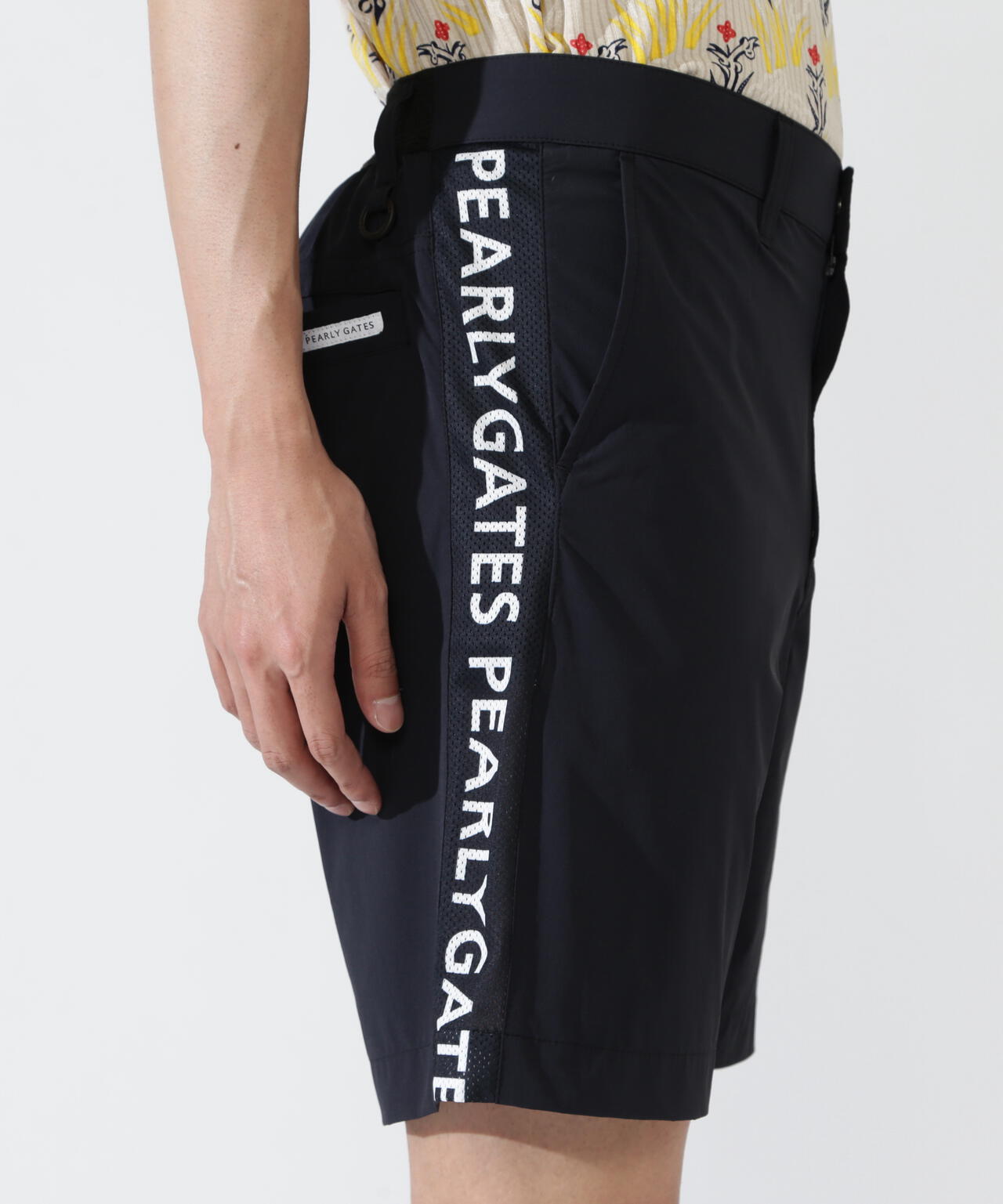 ナイロンアクティブストレッチ×KAZEメッシュショートパンツ | PEARLY