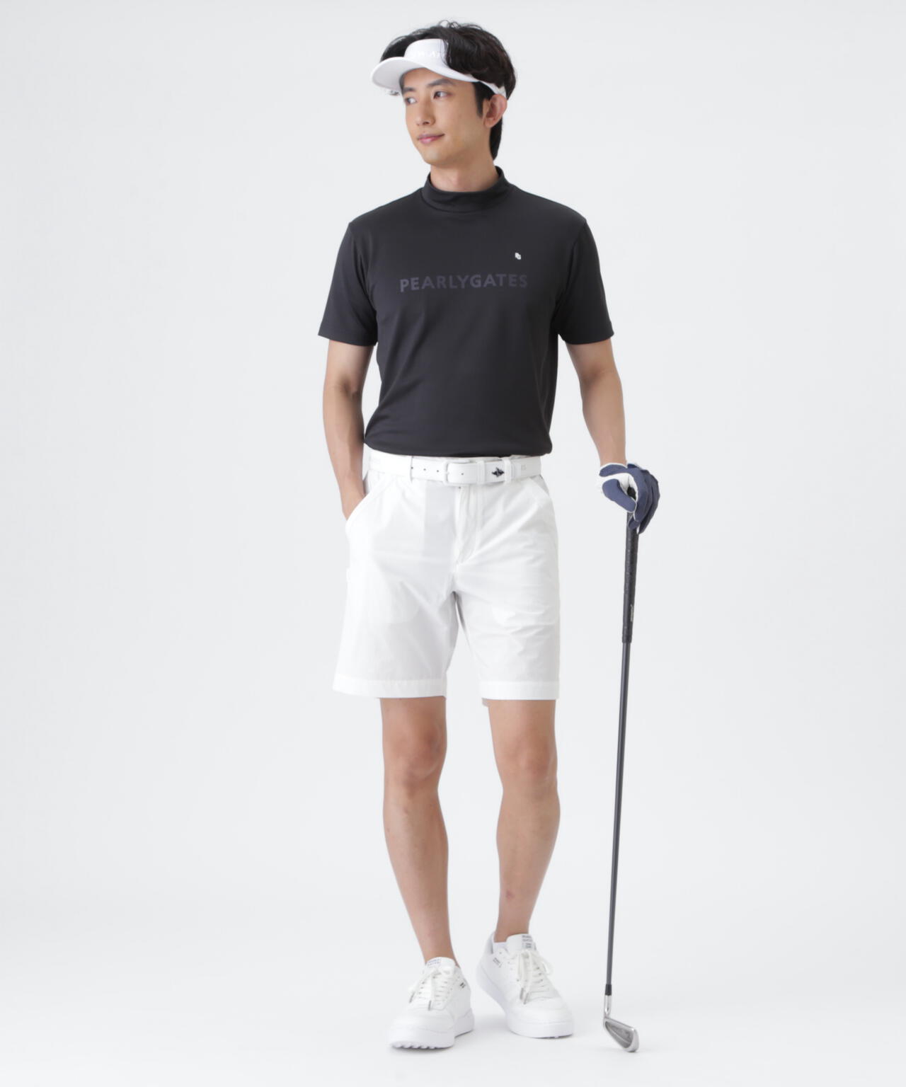 PG is PG】二重組織Ny/PPストレッチドビー5ポケットショートパンツ
